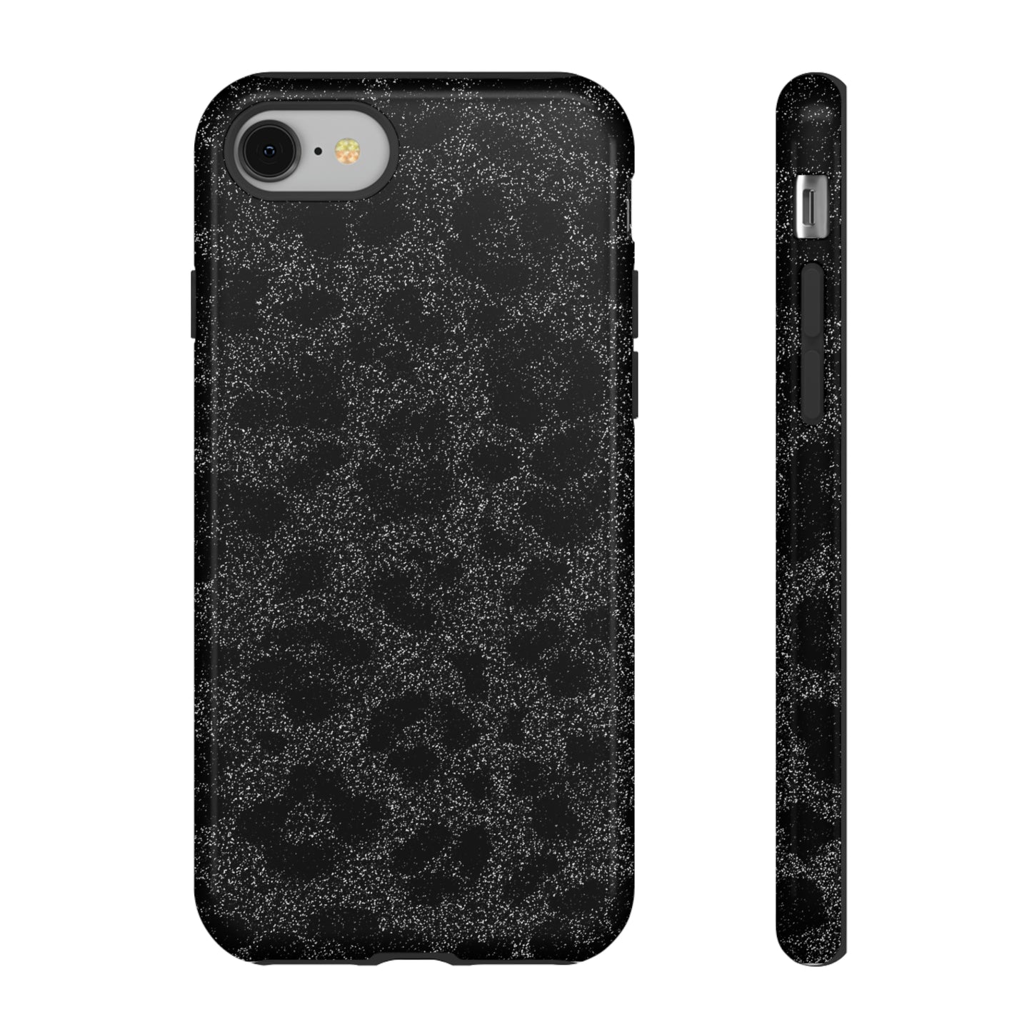 Black Leopard Print Case
