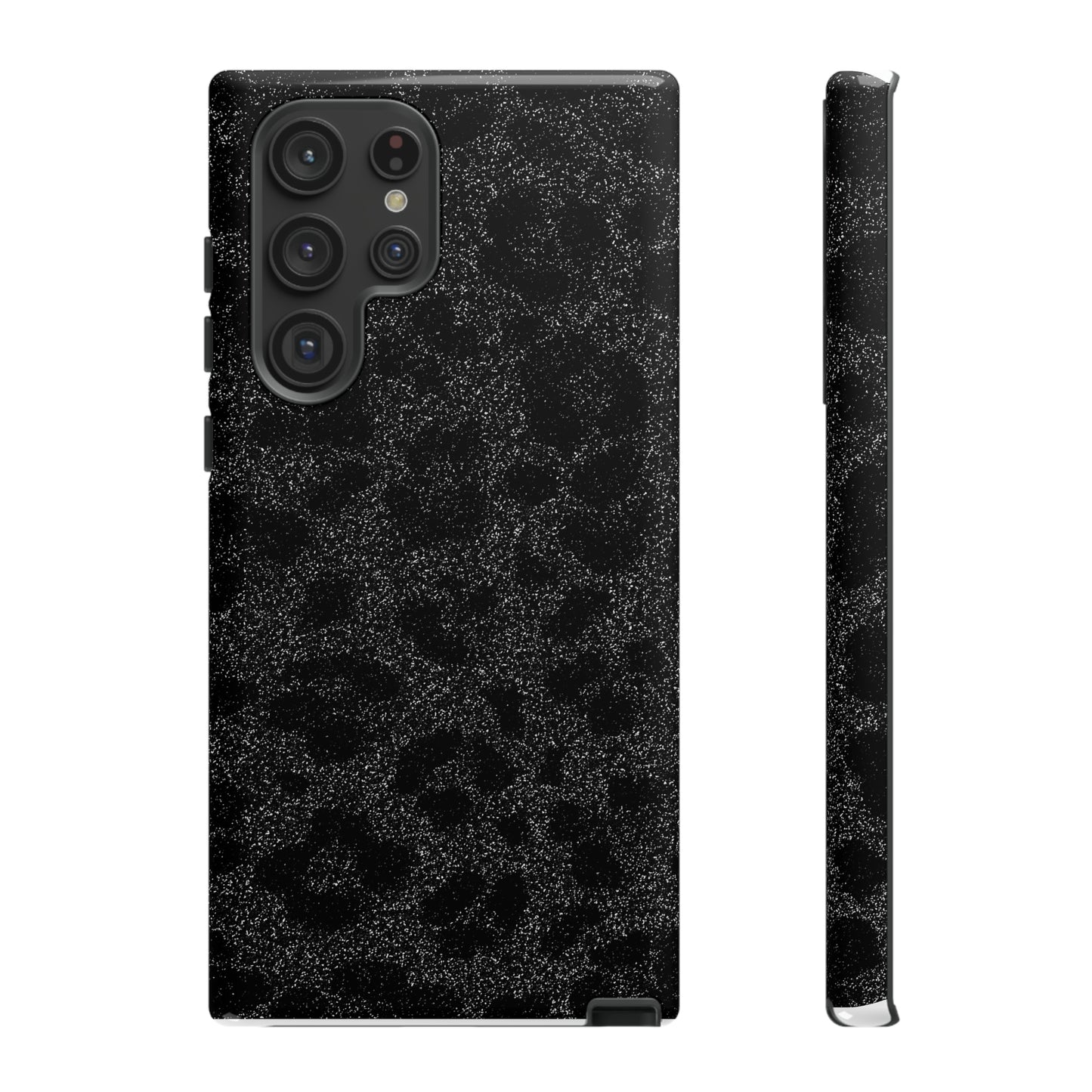 Black Leopard Print Case