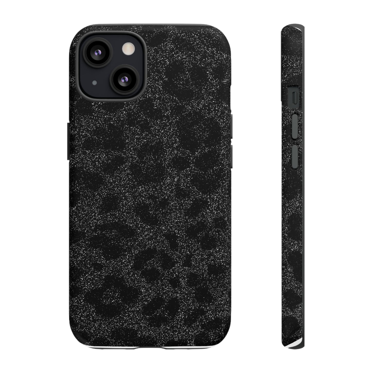 Black Leopard Print Case