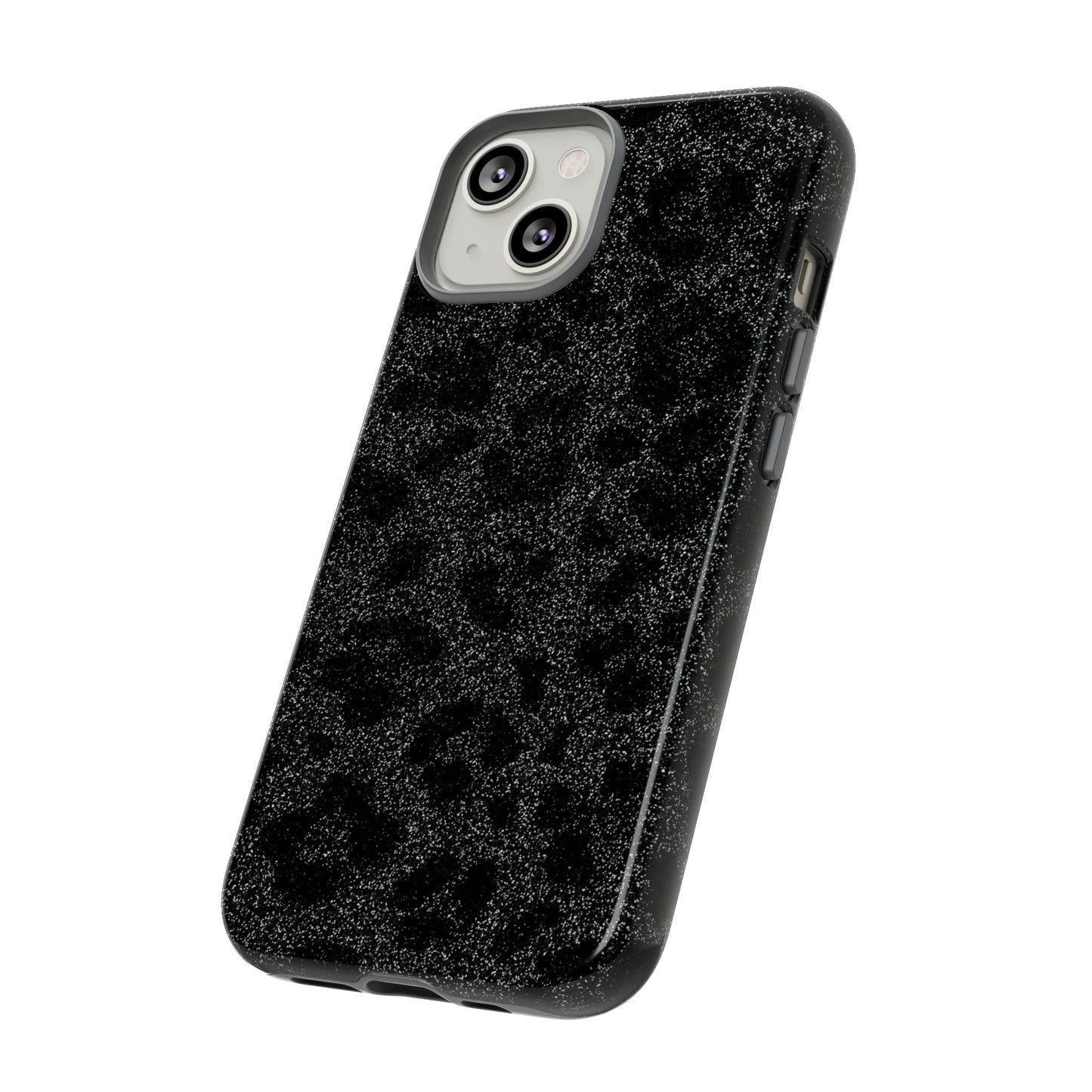 Black Leopard Print Case