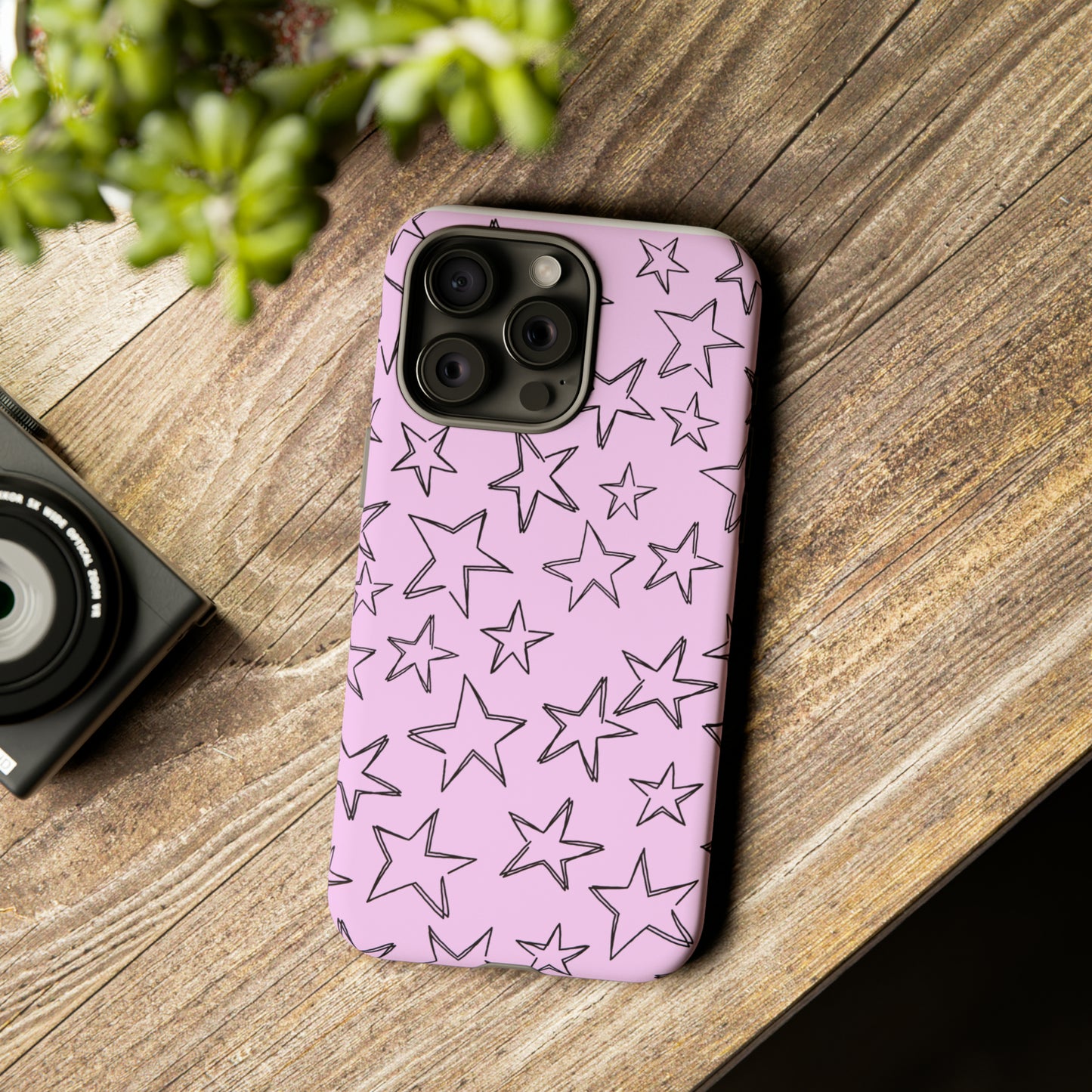 Pink/Purple Star Case