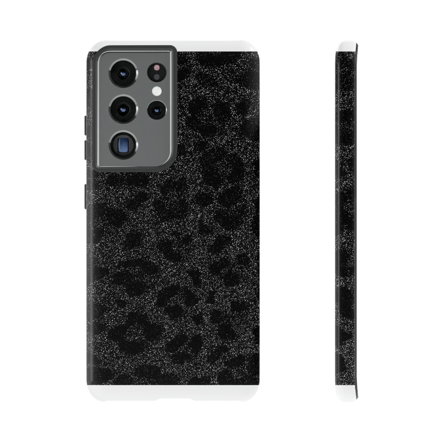 Black Leopard Print Case
