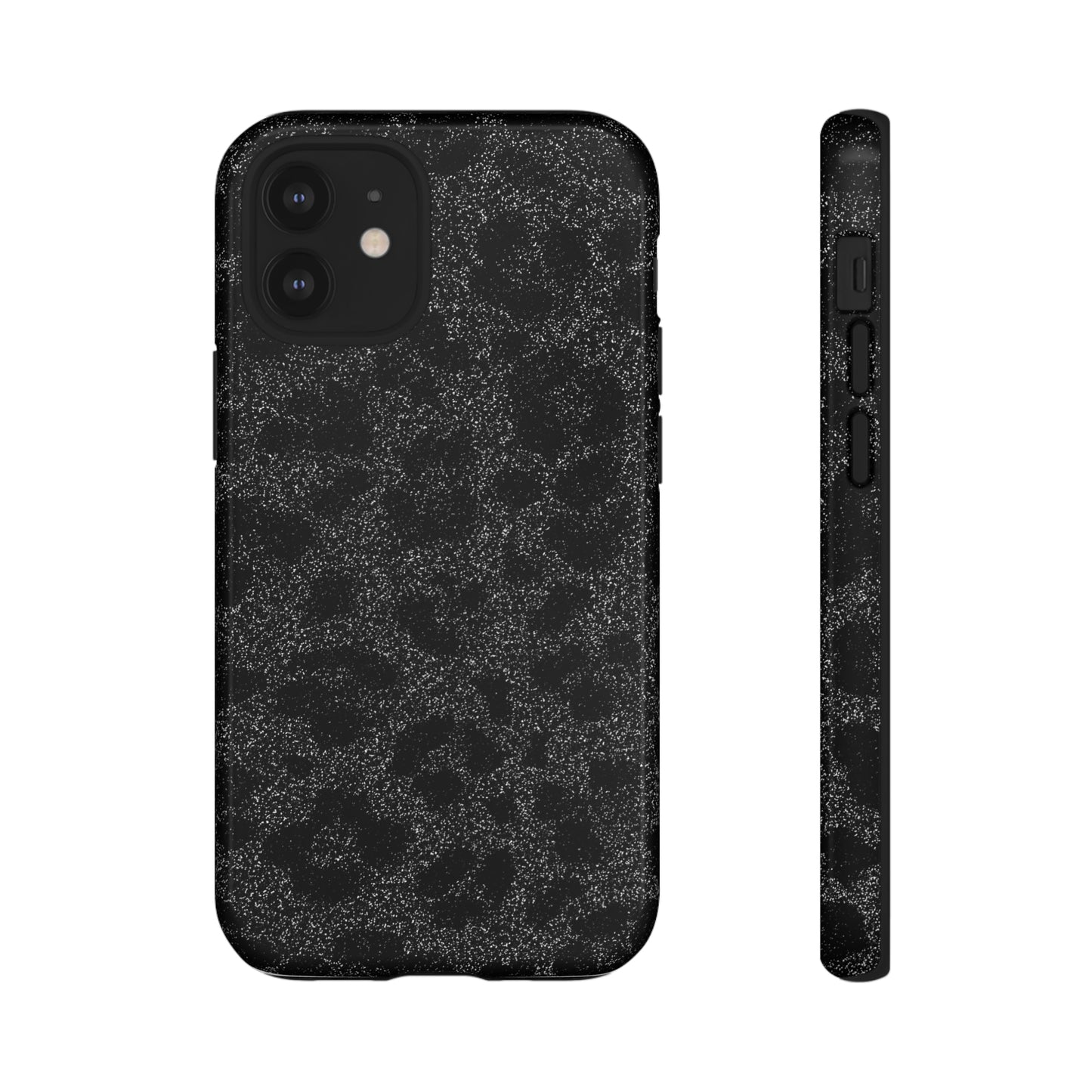 Black Leopard Print Case