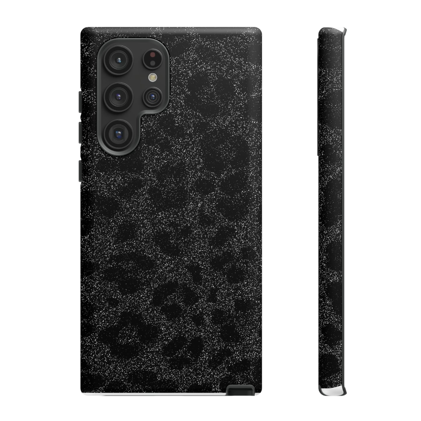 Black Leopard Print Case