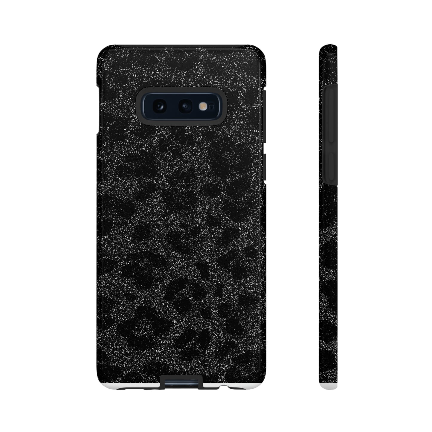 Black Leopard Print Case