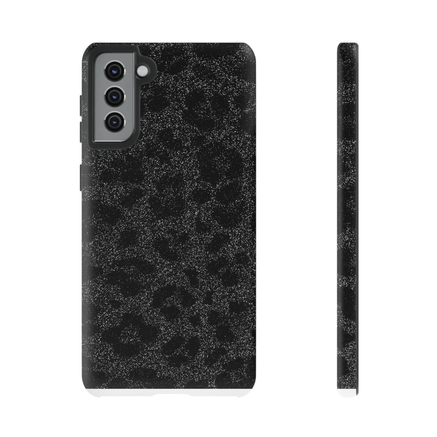 Black Leopard Print Case