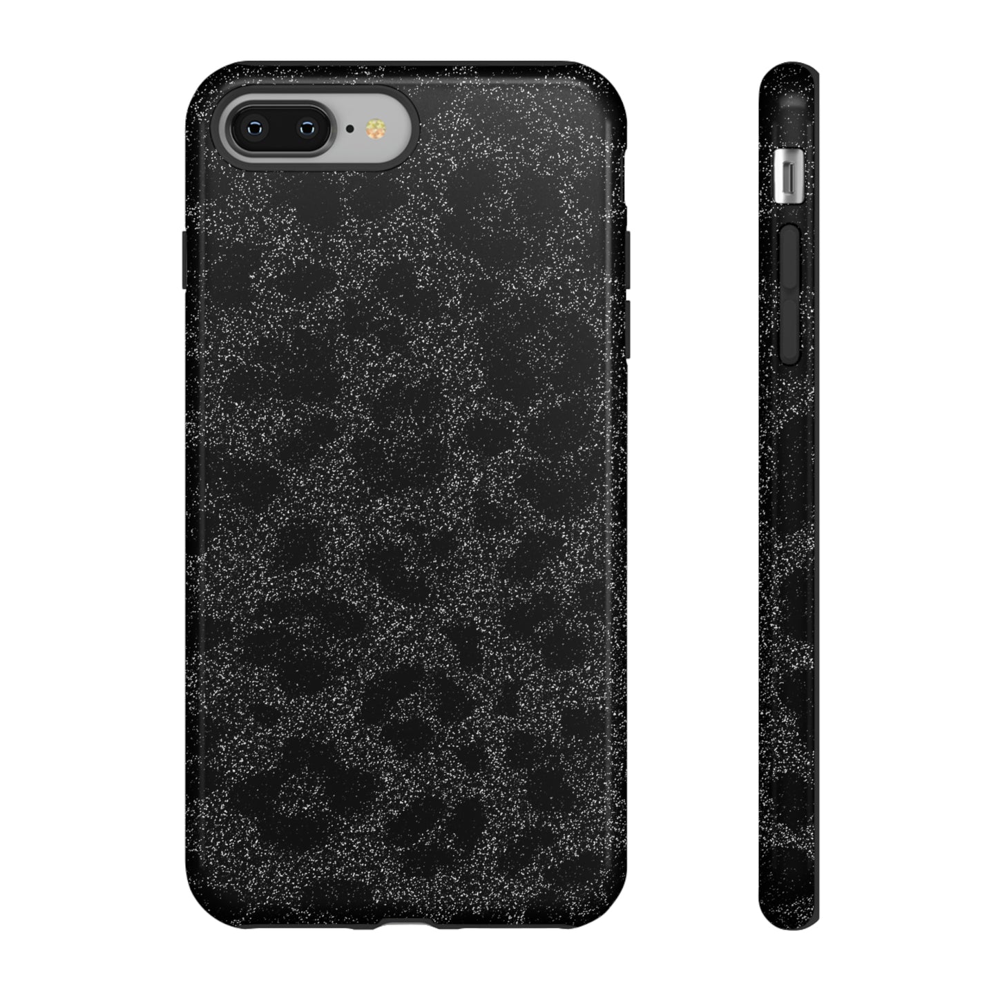 Black Leopard Print Case