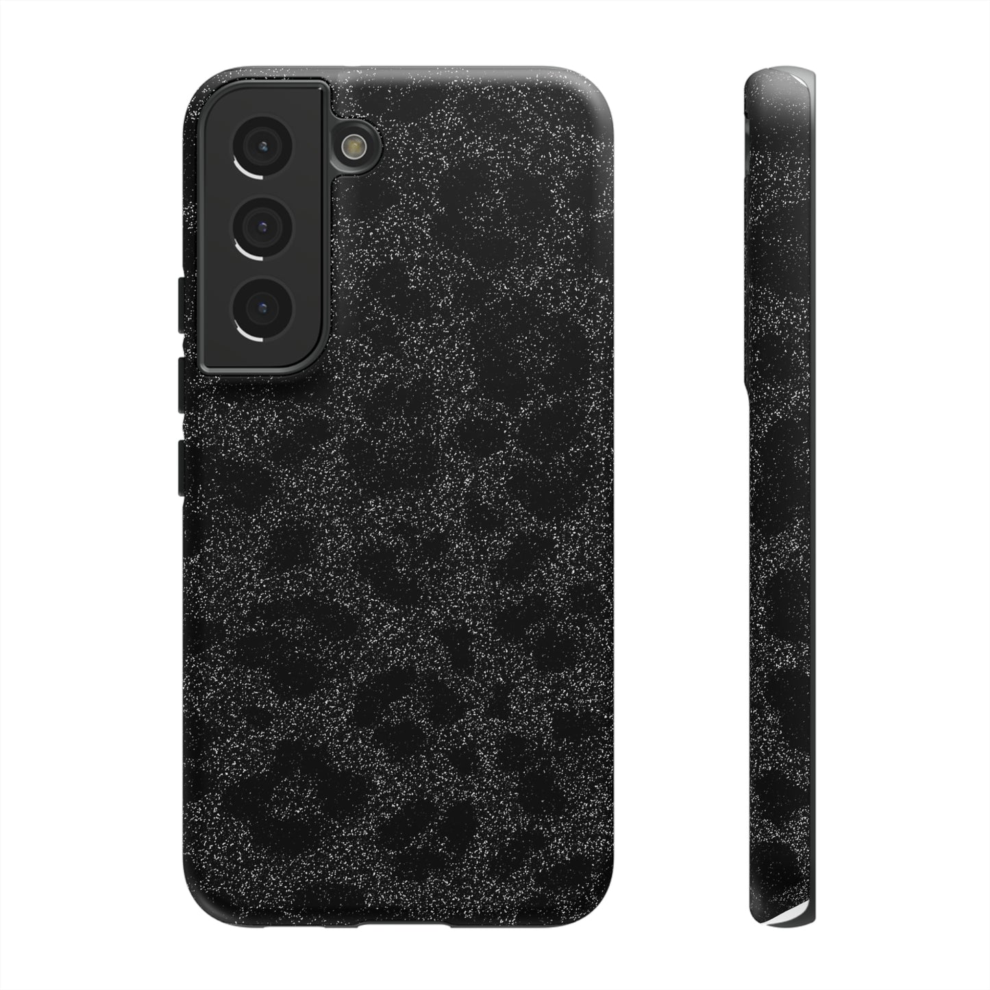 Black Leopard Print Case