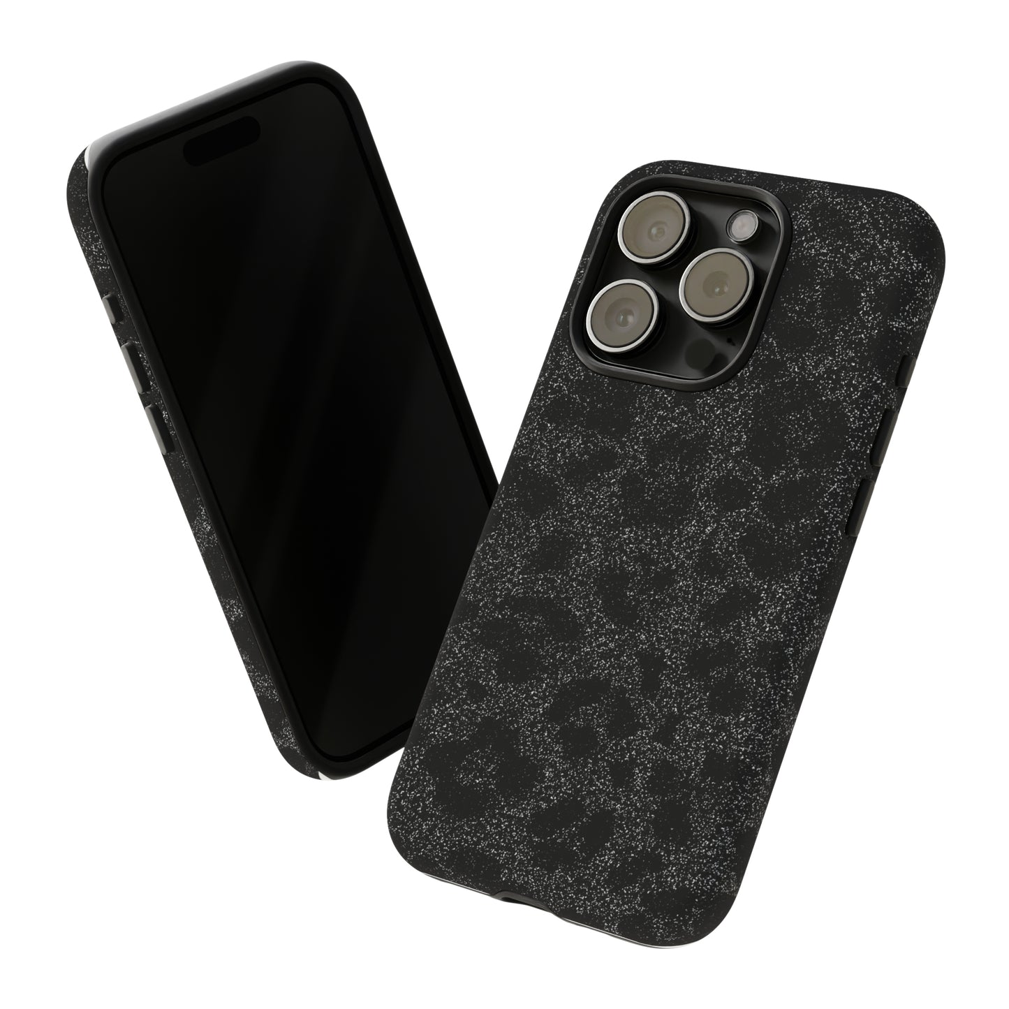 Black Leopard Print Case