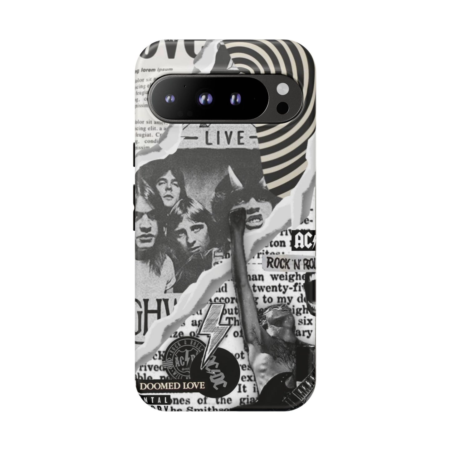 Rock Band Phone Case | Tough Cases, AC/DC Design, Music Lover Gift, Unique Phone Accessory, Birthday Present