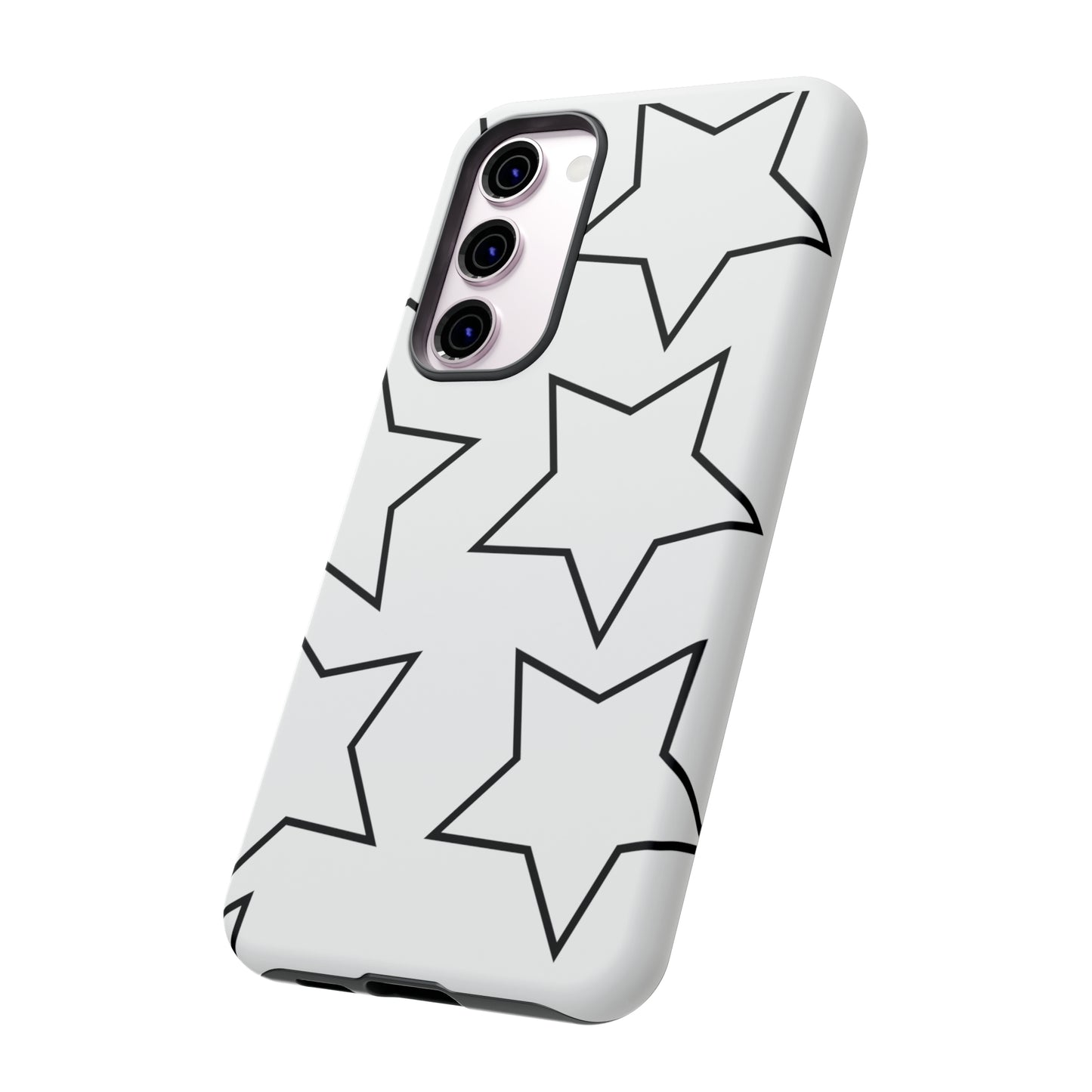 White Big Stars Case