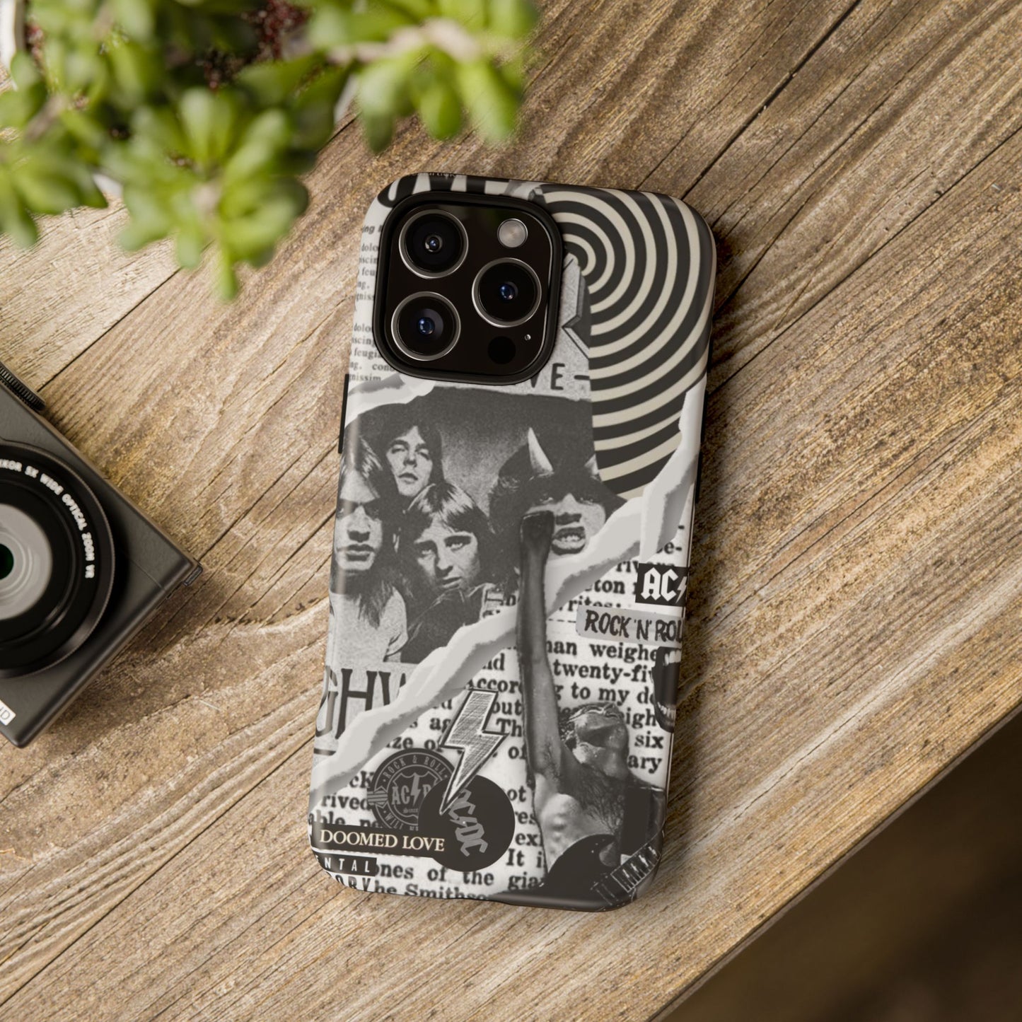 Rock Band Phone Case | Tough Cases, AC/DC Design, Music Lover Gift, Unique Phone Accessory, Birthday Present