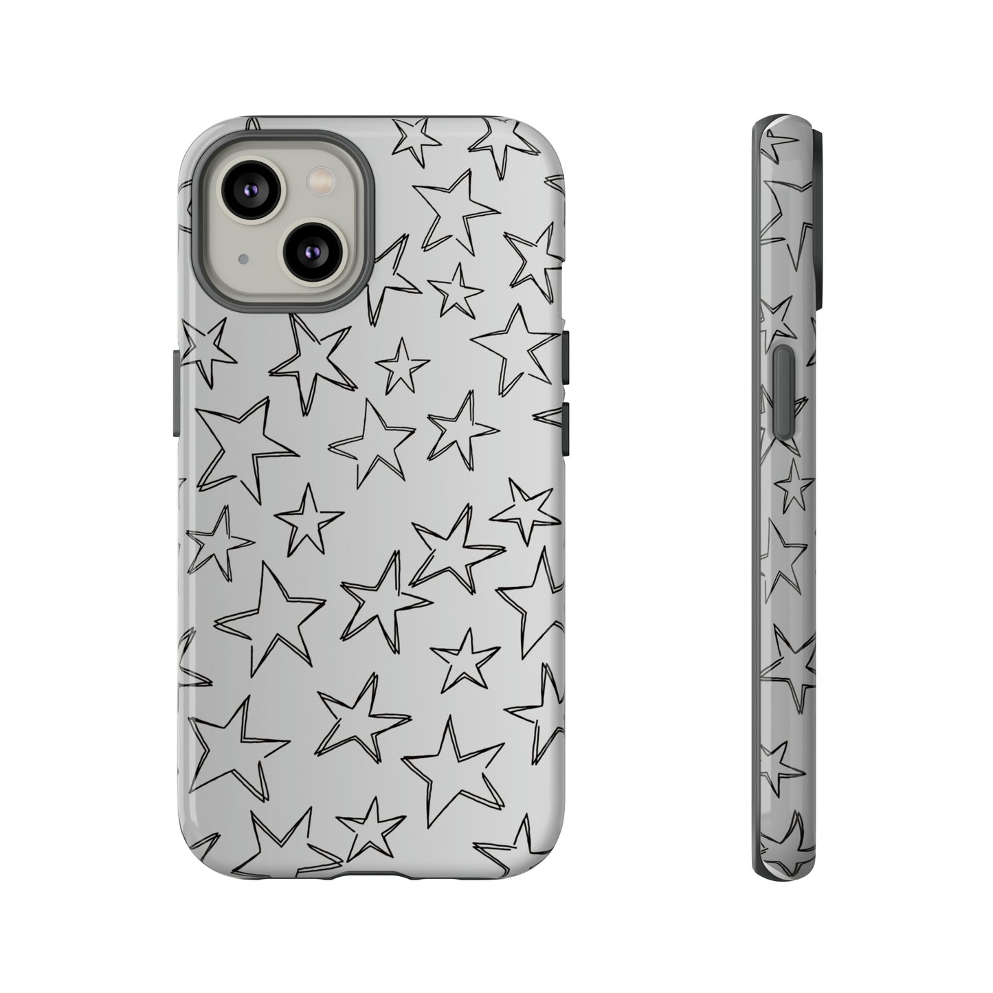 Black to White Fade Star Case