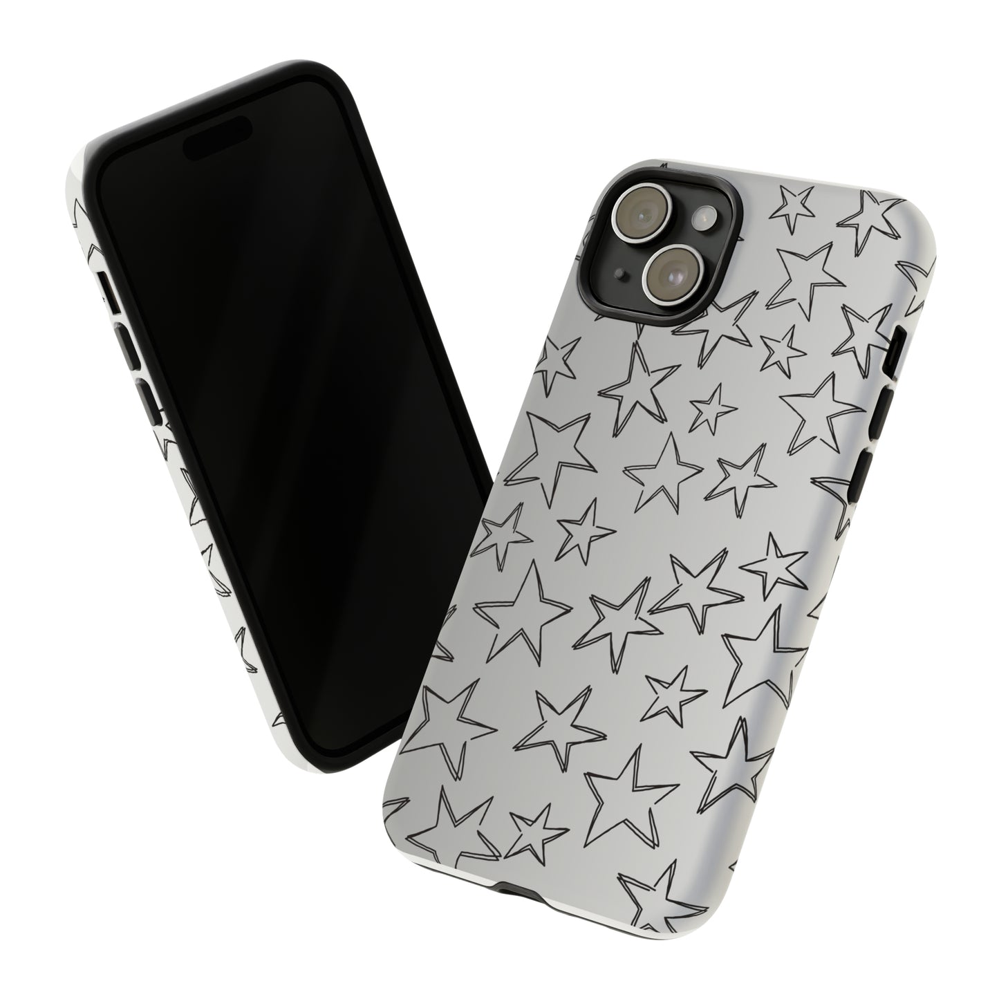 Black to White Fade Star Case