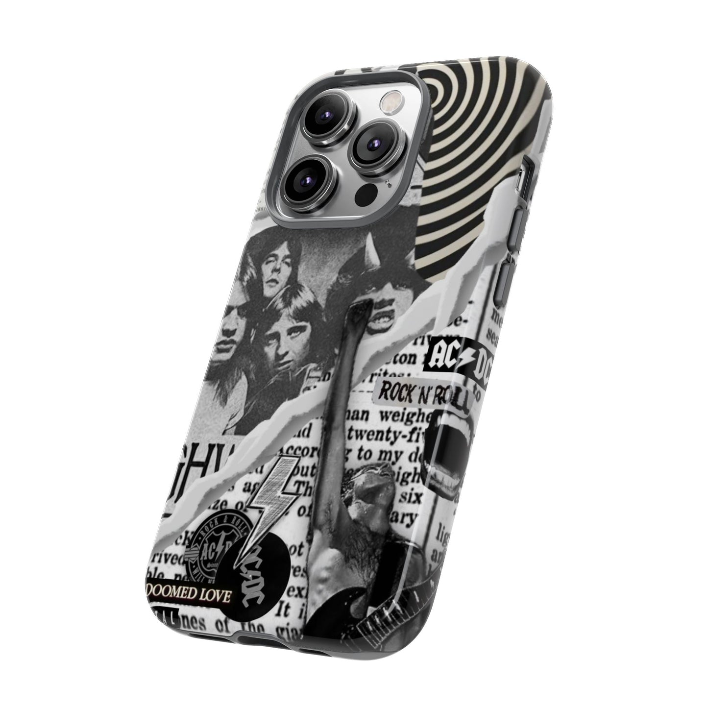Rock Band Phone Case | Tough Cases, AC/DC Design, Music Lover Gift, Unique Phone Accessory, Birthday Present