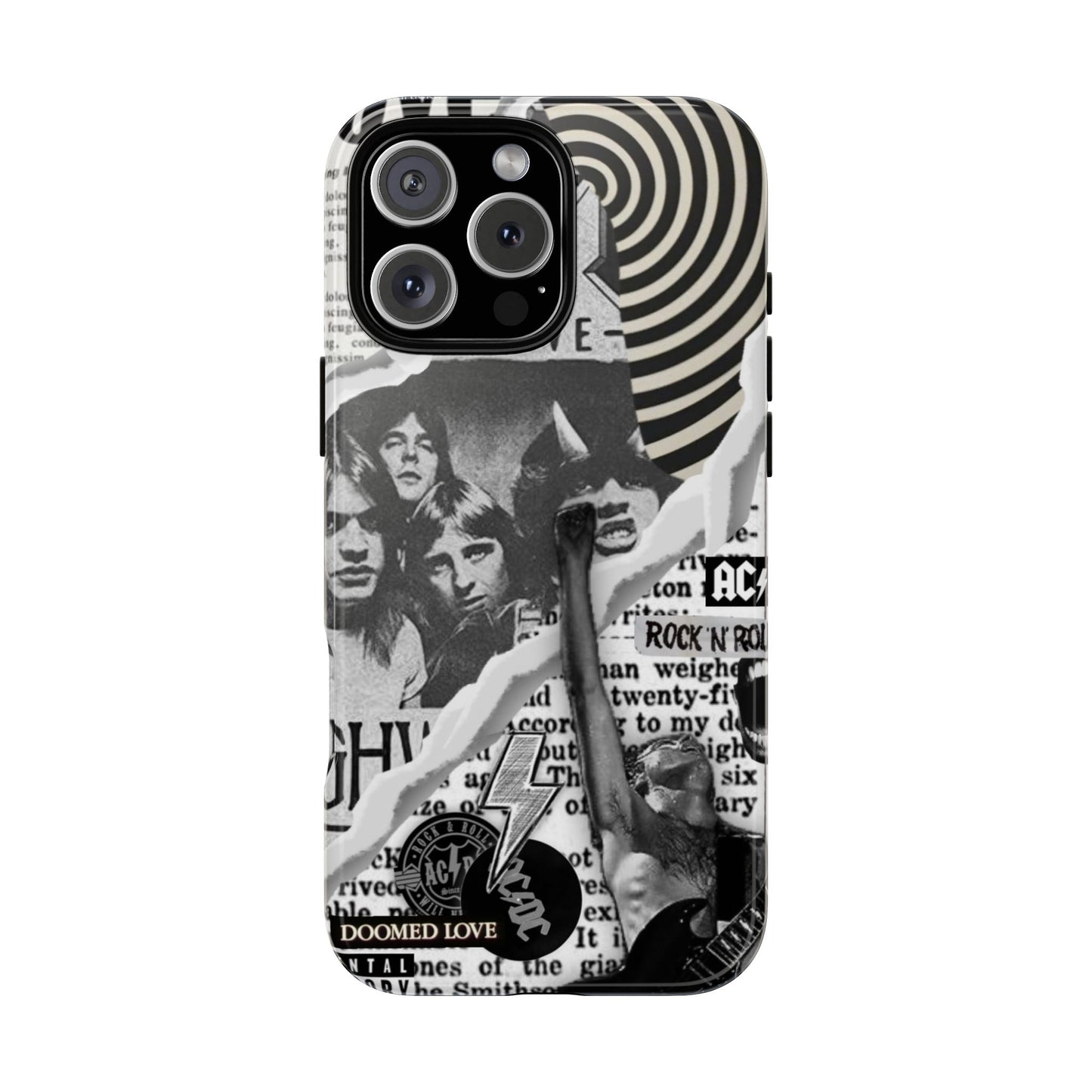 Rock Band Phone Case | Tough Cases, AC/DC Design, Music Lover Gift, Unique Phone Accessory, Birthday Present