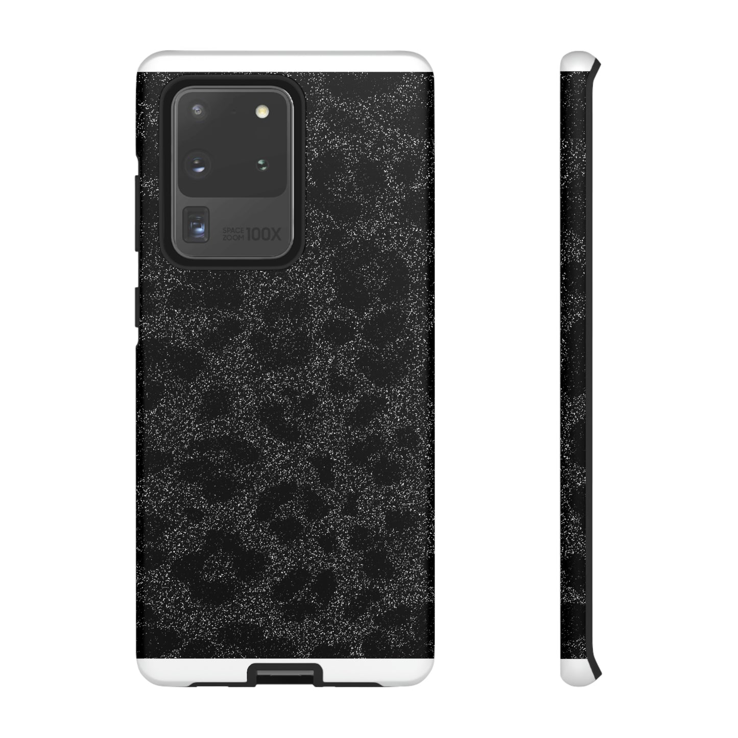 Black Leopard Print Case