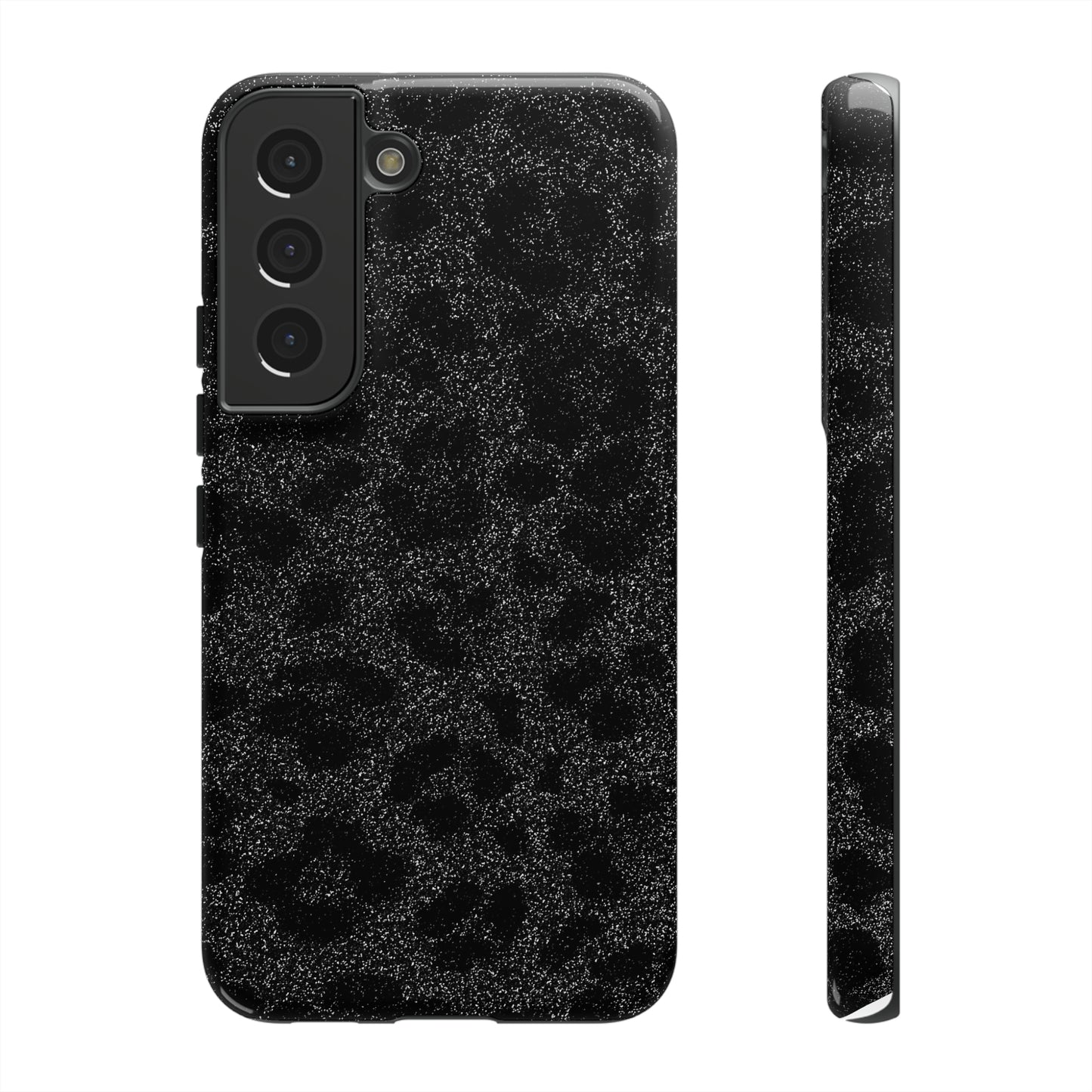 Black Leopard Print Case