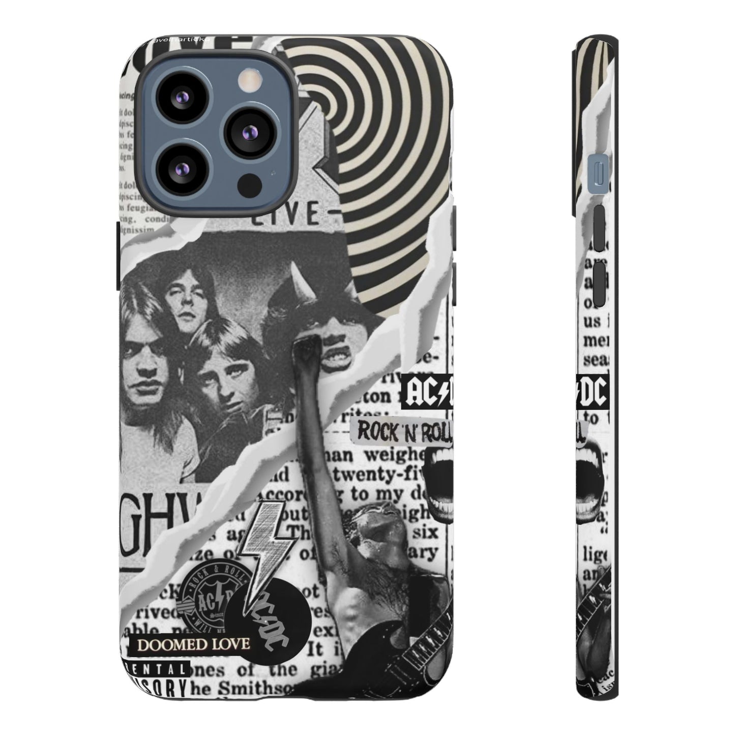 Rock Band Phone Case | Tough Cases, AC/DC Design, Music Lover Gift, Unique Phone Accessory, Birthday Present