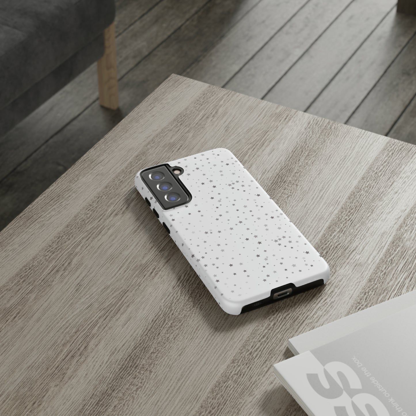 White Tiny Stars Case