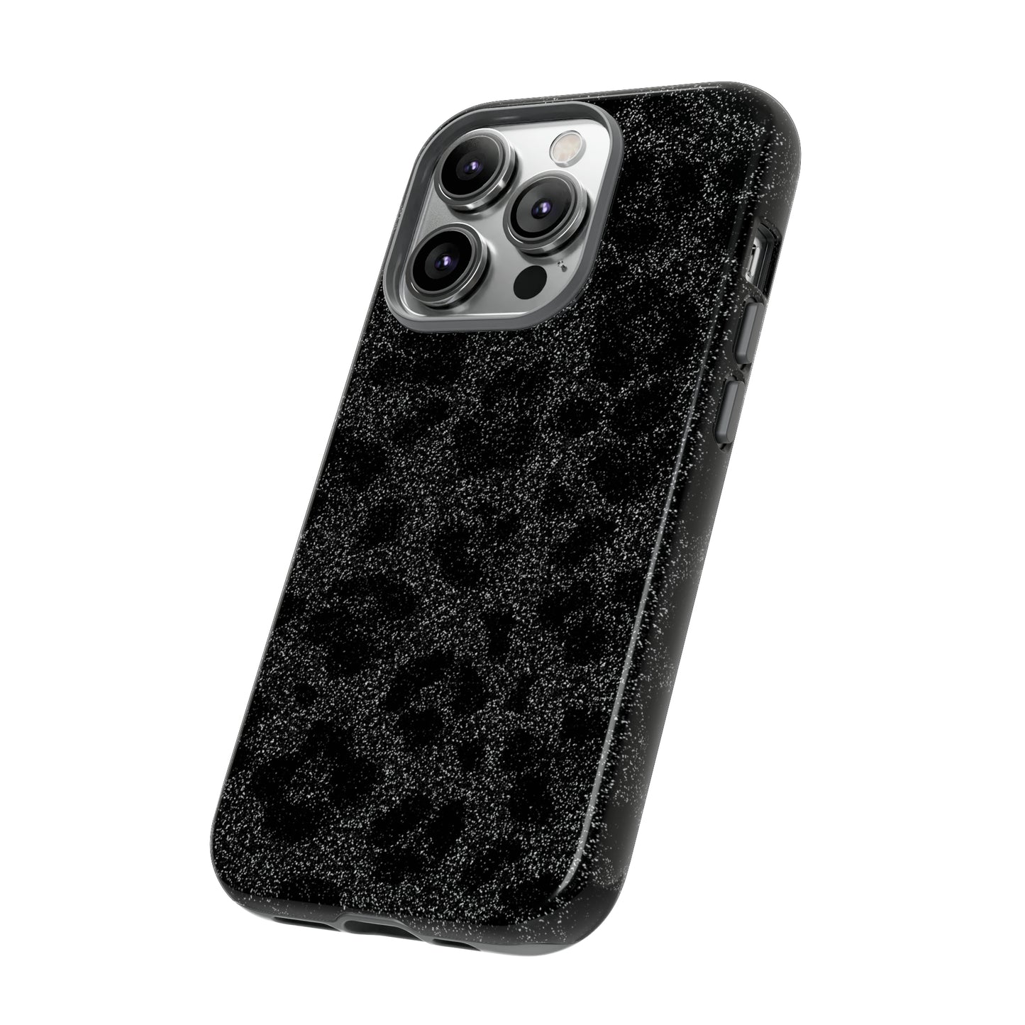 Black Leopard Print Case
