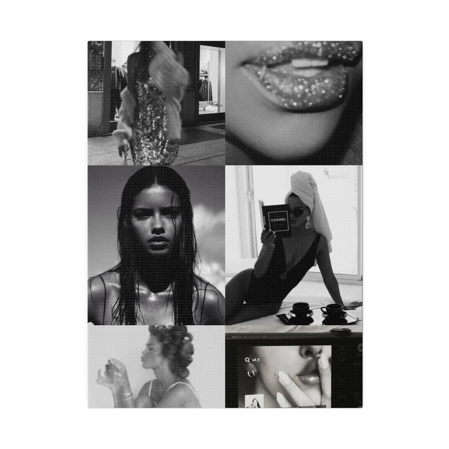 Matte Canvas, Stretched, 0.75"