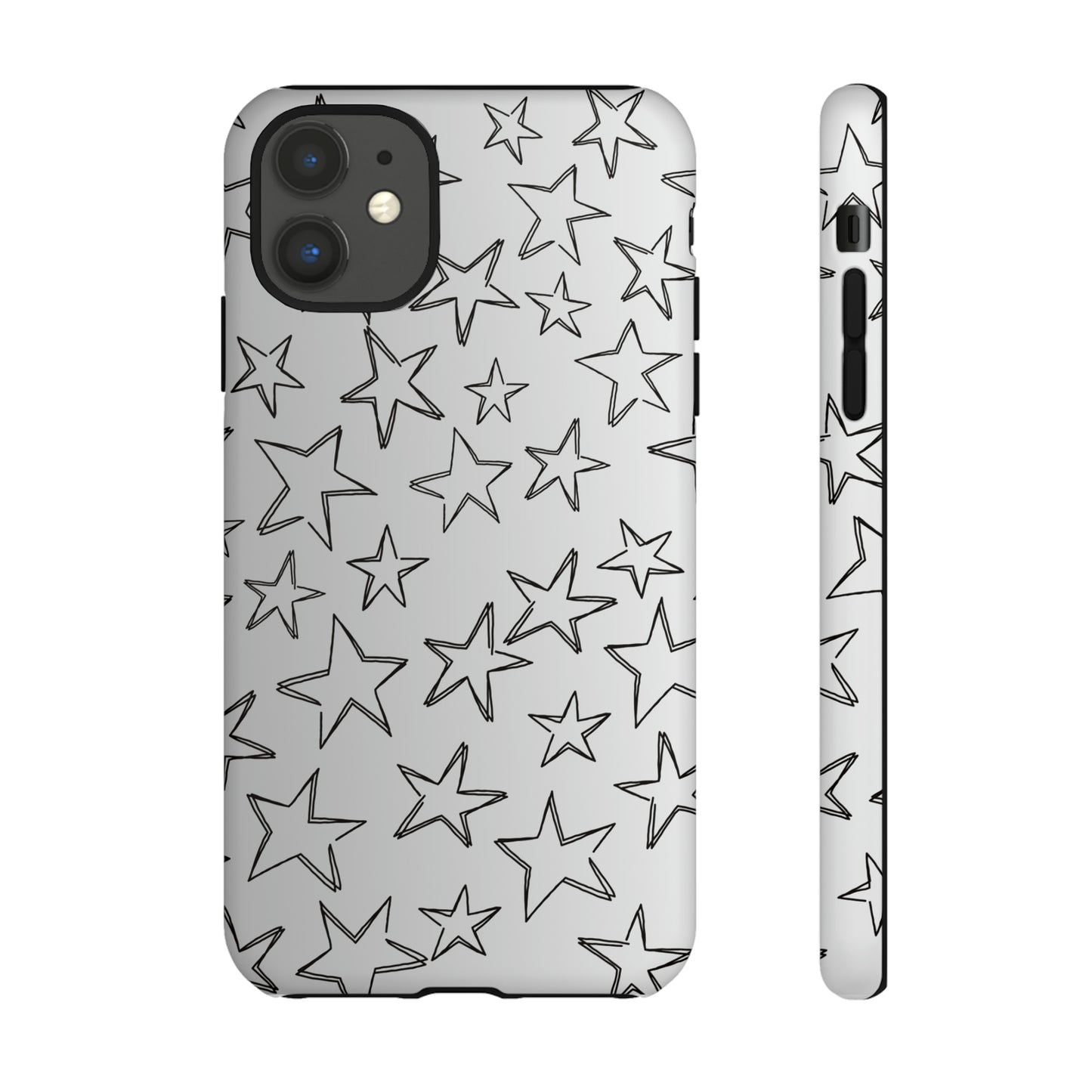 Black to White Fade Star Case