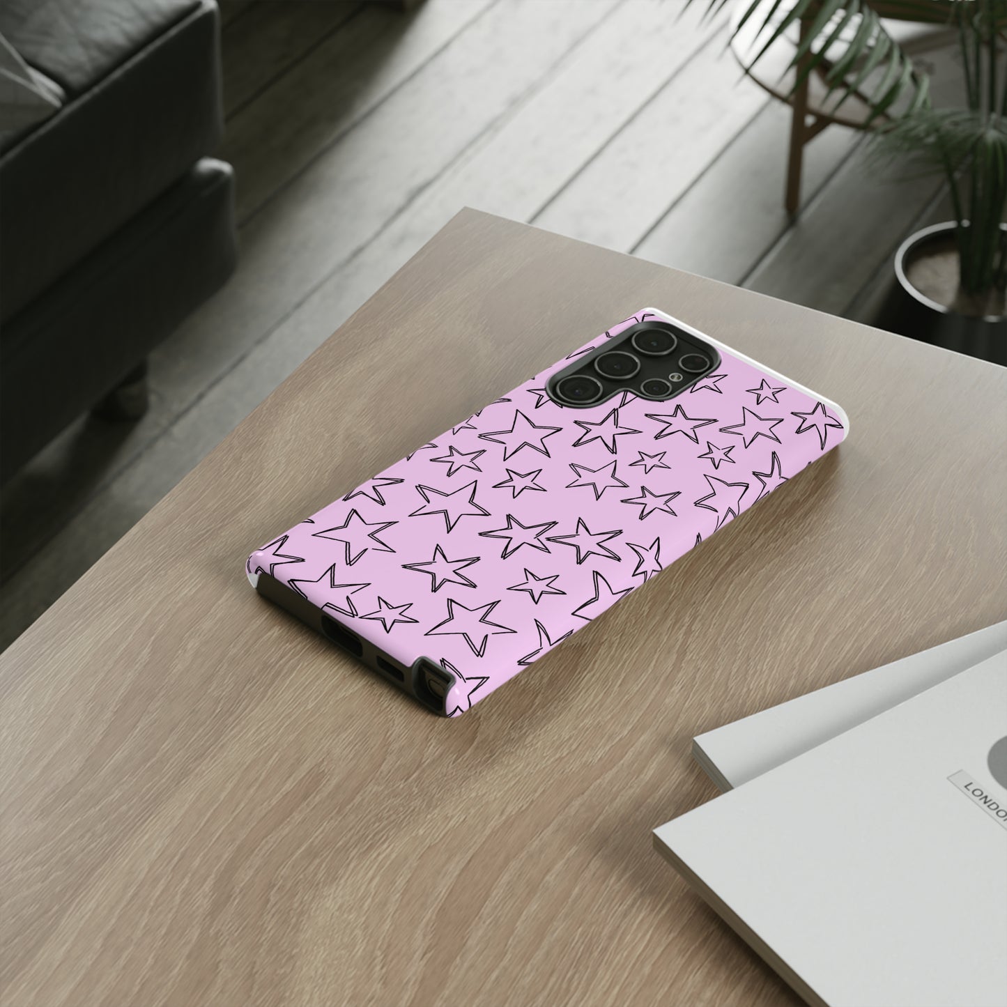 Pink/Purple Star Case