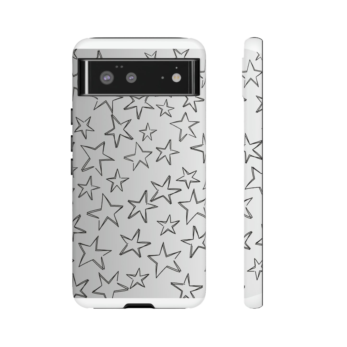 Black to White Fade Star Case