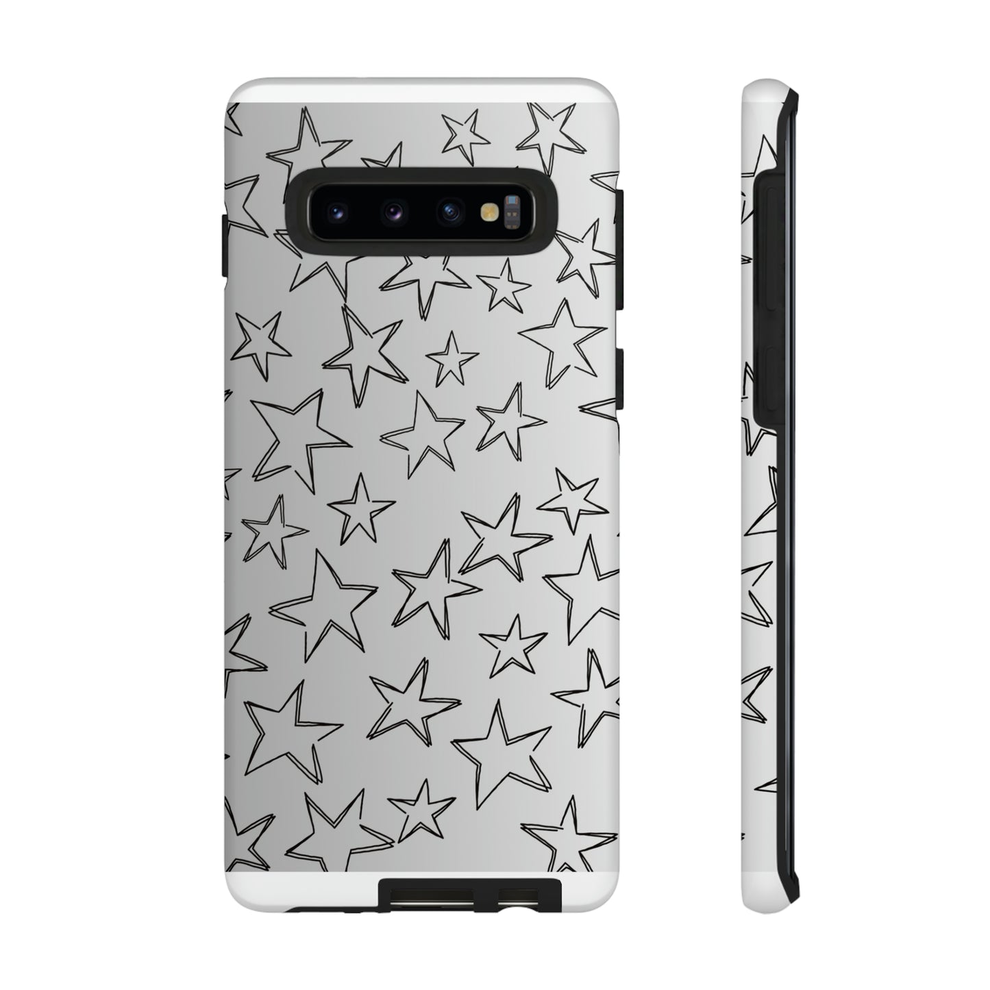 Black to White Fade Star Case
