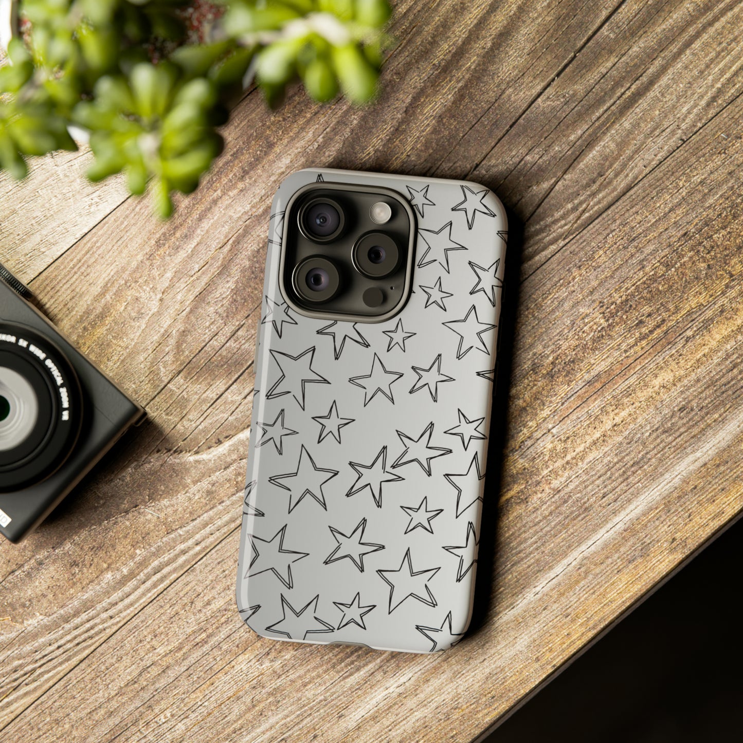 Black to White Fade Star Case