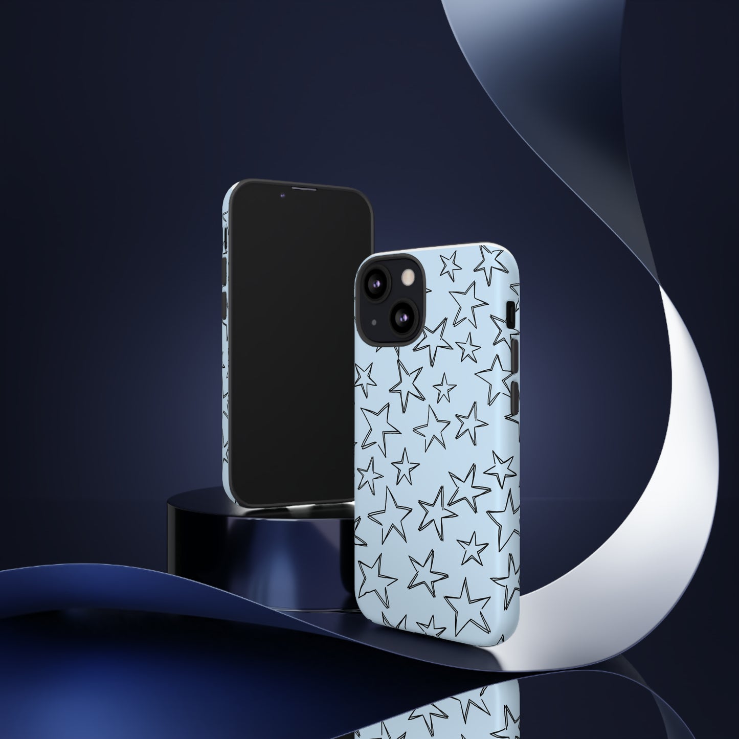 Light Blue Star Case