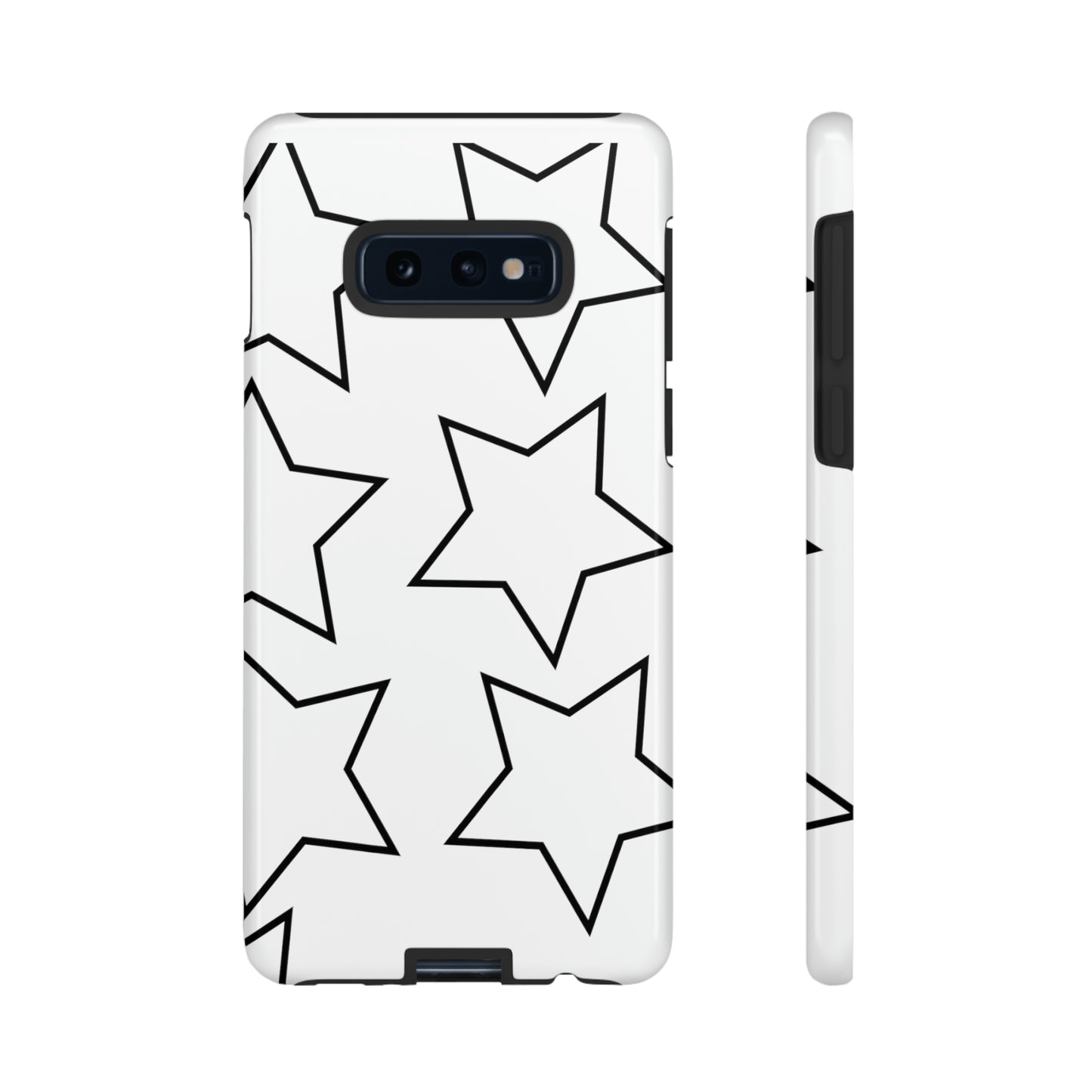 White Big Stars Case