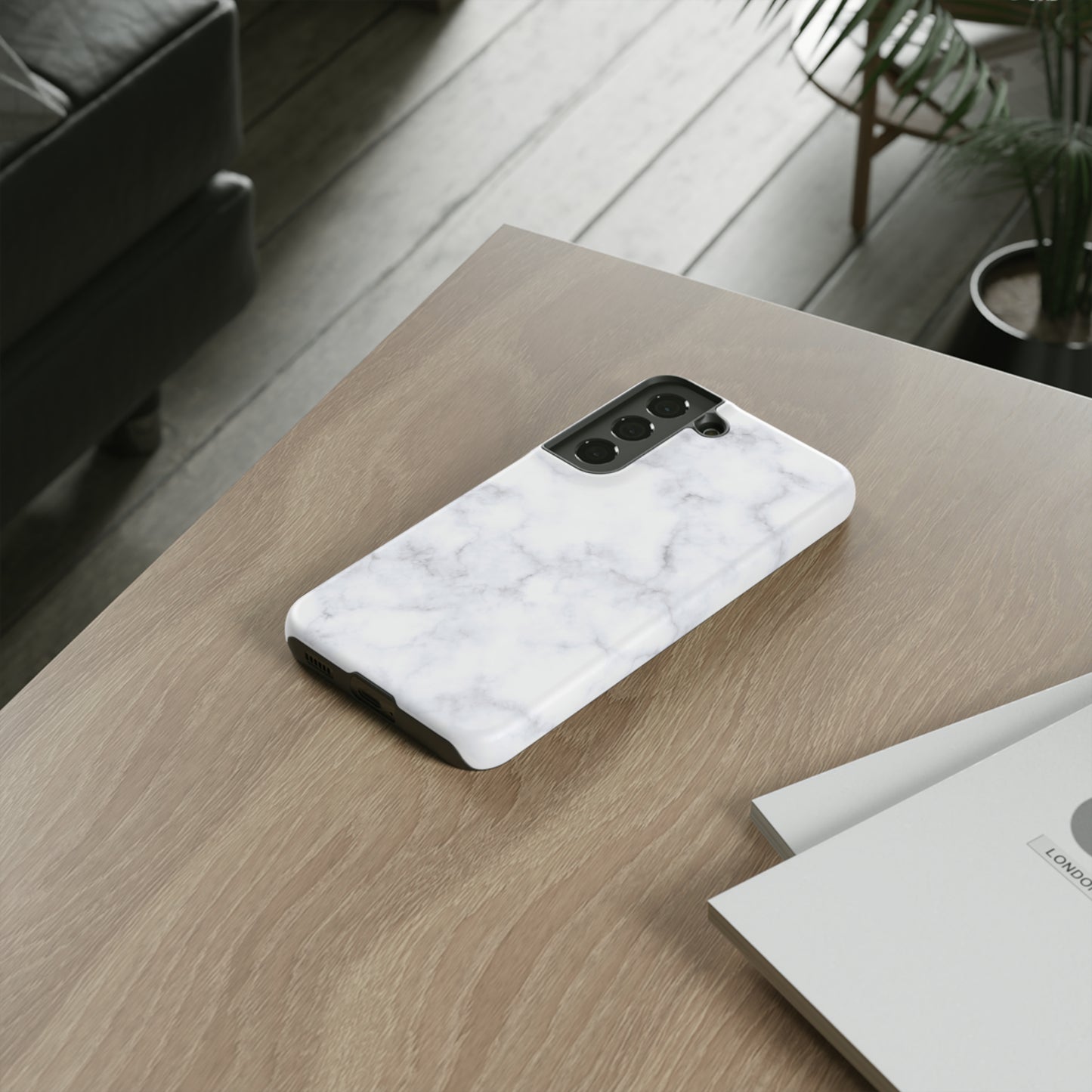 White Marble Case