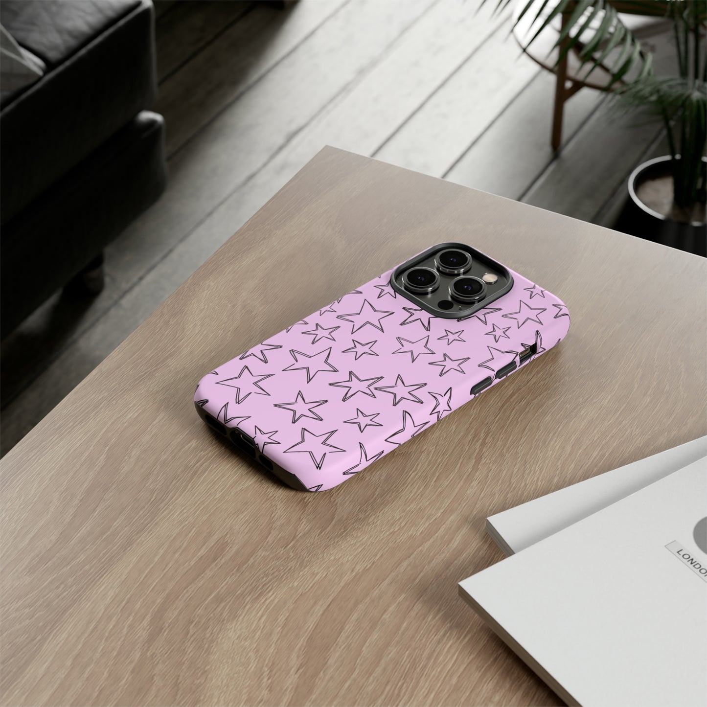 Pink/Purple Star Case
