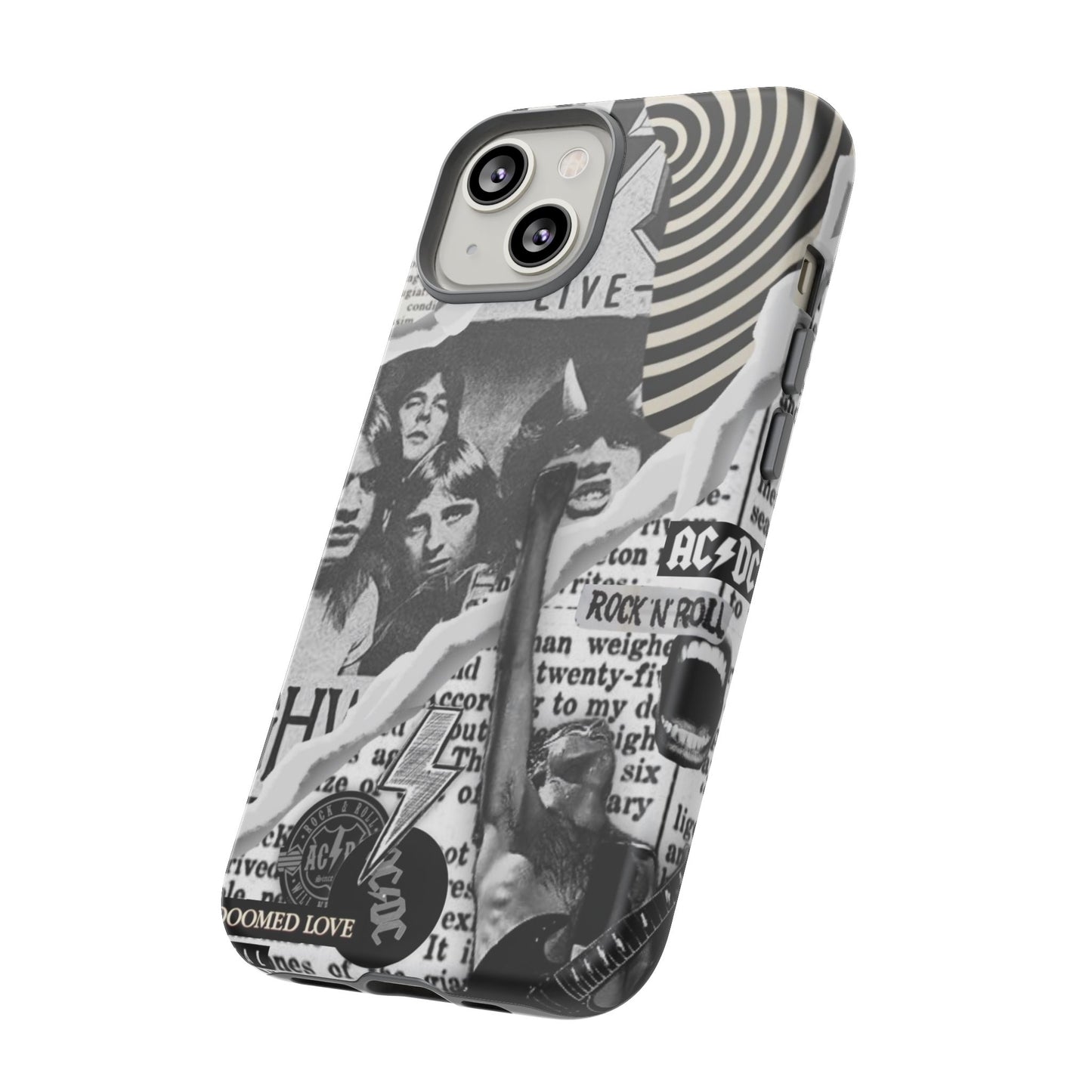 Rock Band Phone Case | Tough Cases, AC/DC Design, Music Lover Gift, Unique Phone Accessory, Birthday Present
