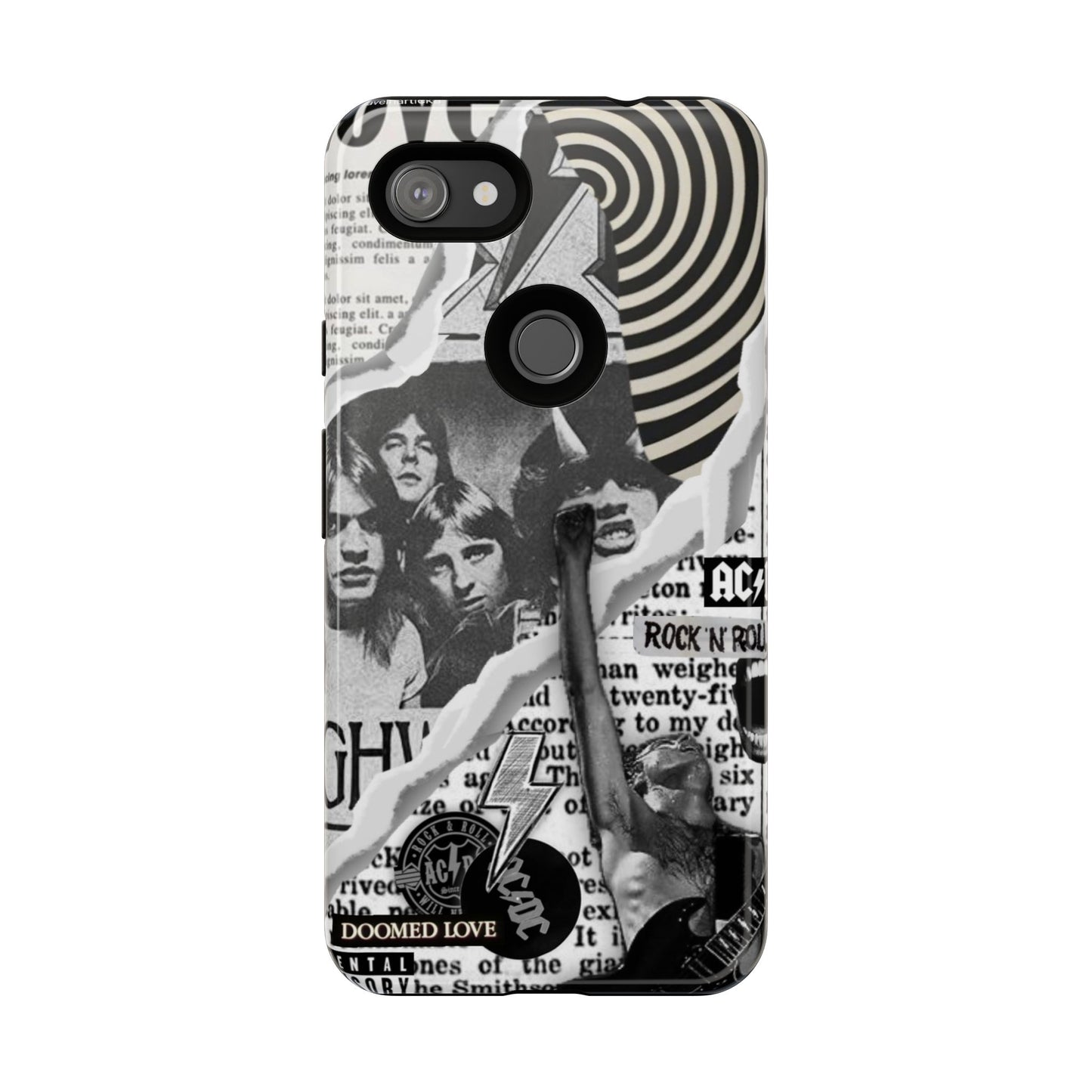 Rock Band Phone Case | Tough Cases, AC/DC Design, Music Lover Gift, Unique Phone Accessory, Birthday Present