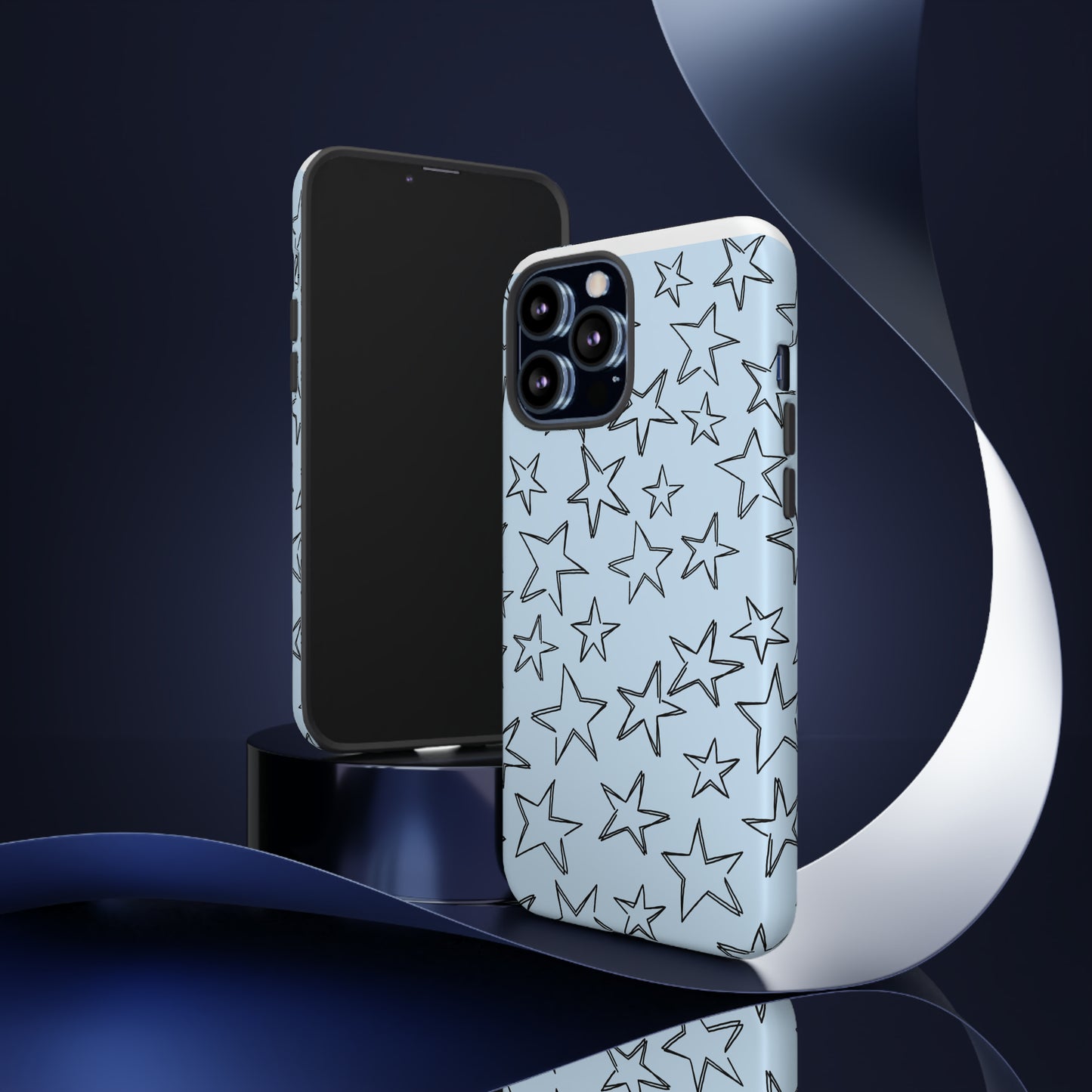 Light Blue Star Case