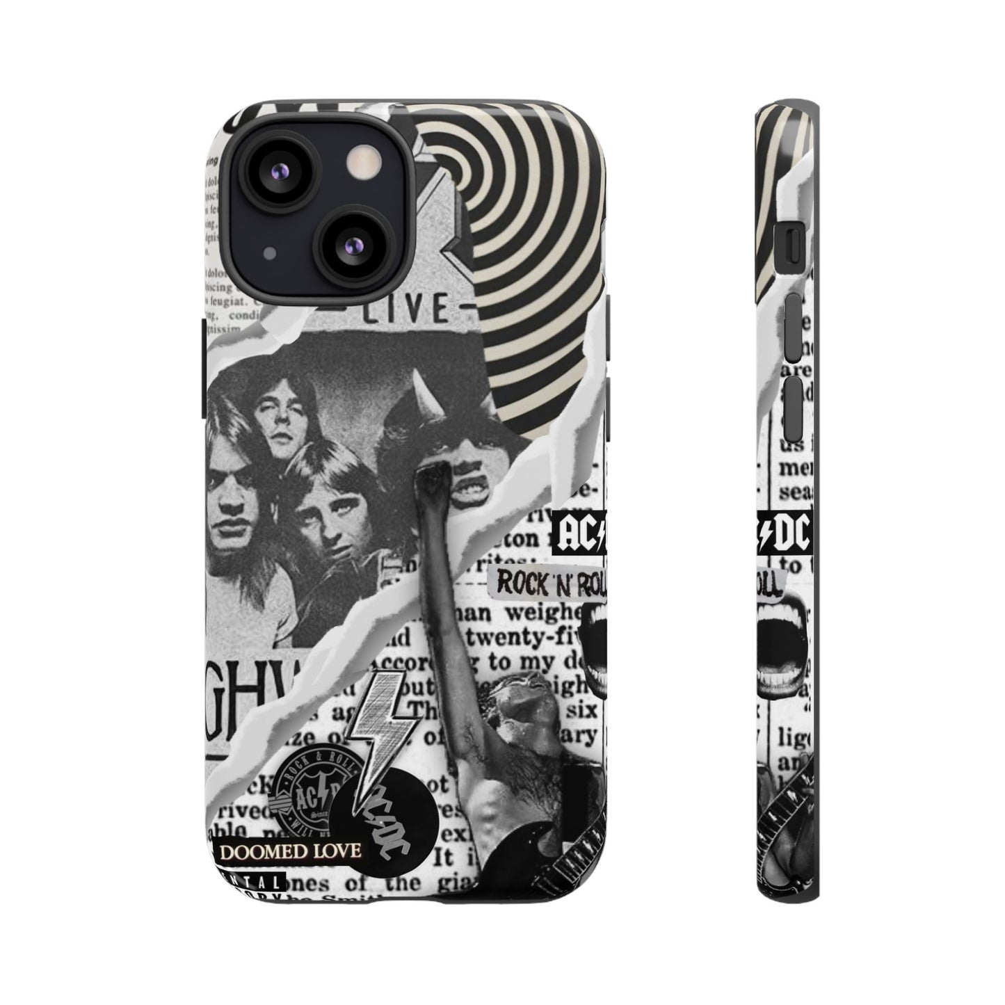 Rock Band Phone Case | Tough Cases, AC/DC Design, Music Lover Gift, Unique Phone Accessory, Birthday Present
