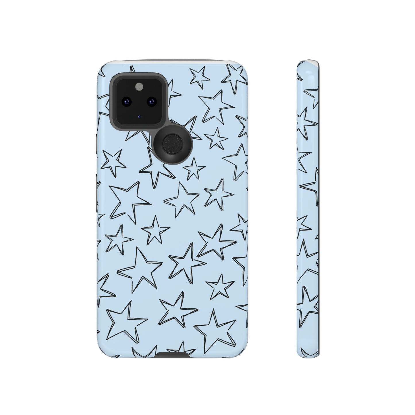 Light Blue Star Case