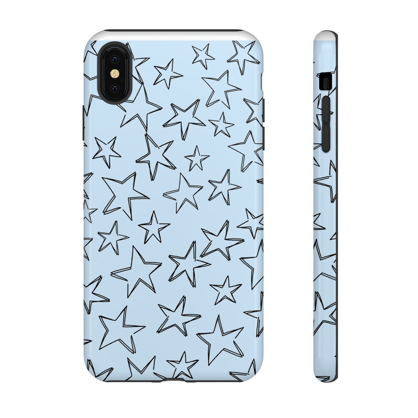 Light Blue Star Case