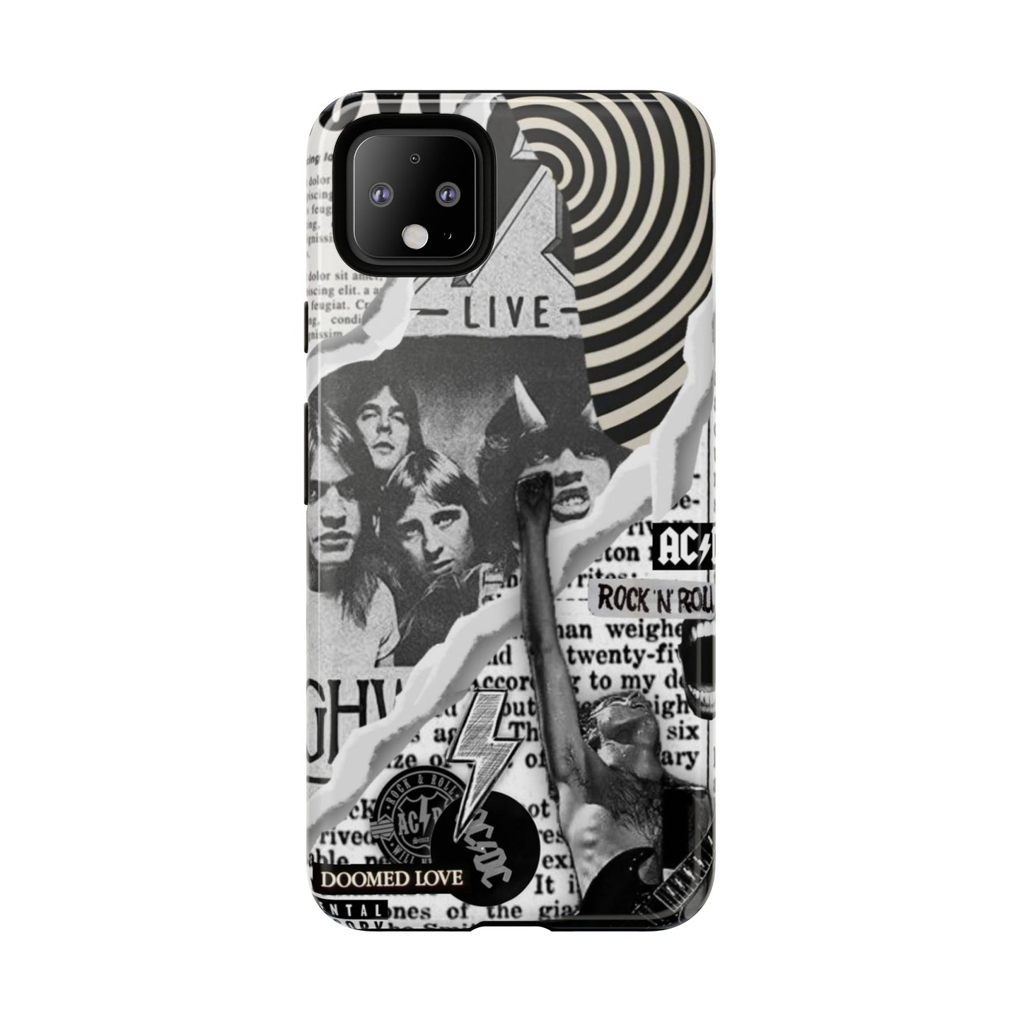 Rock Band Phone Case | Tough Cases, AC/DC Design, Music Lover Gift, Unique Phone Accessory, Birthday Present