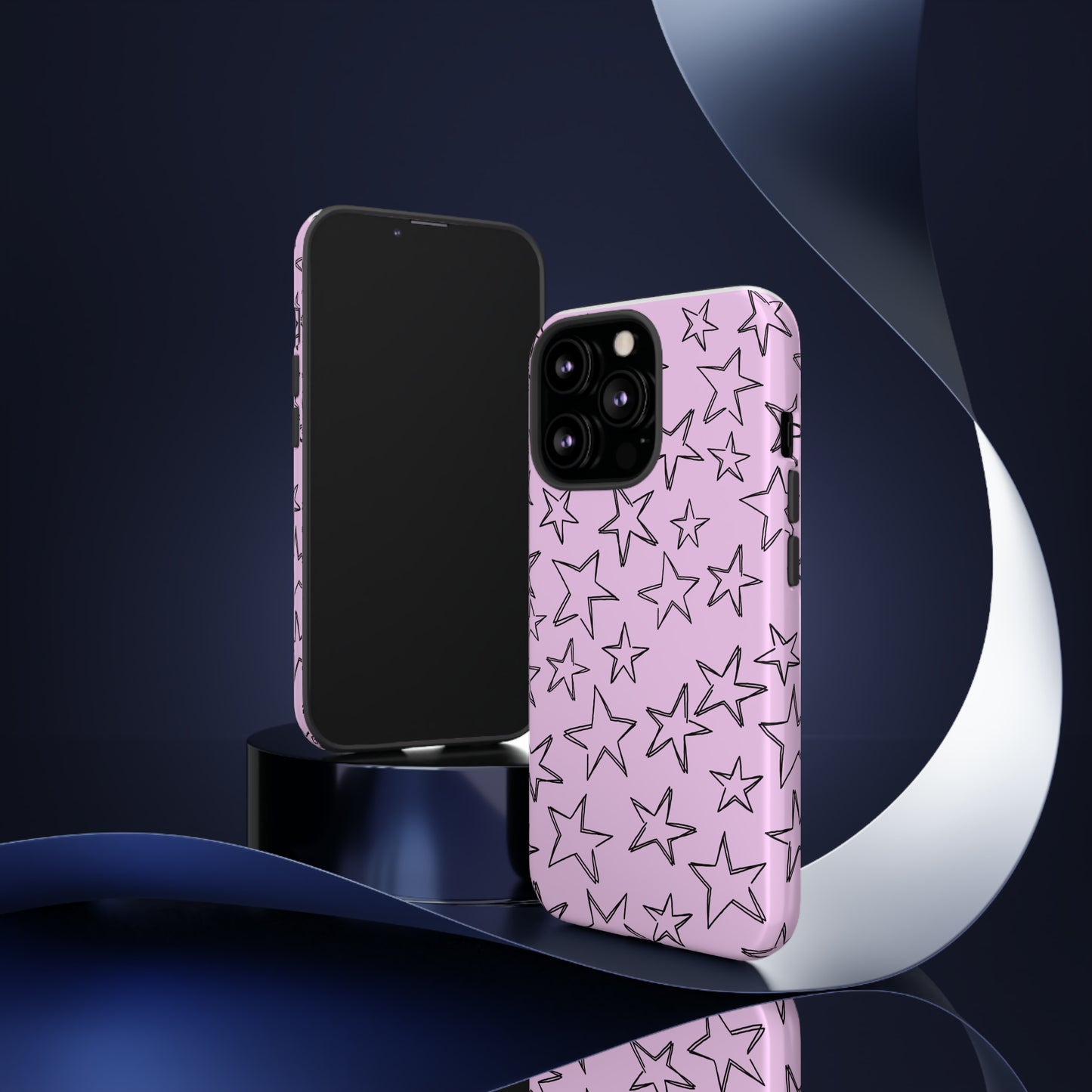 Pink/Purple Star Case