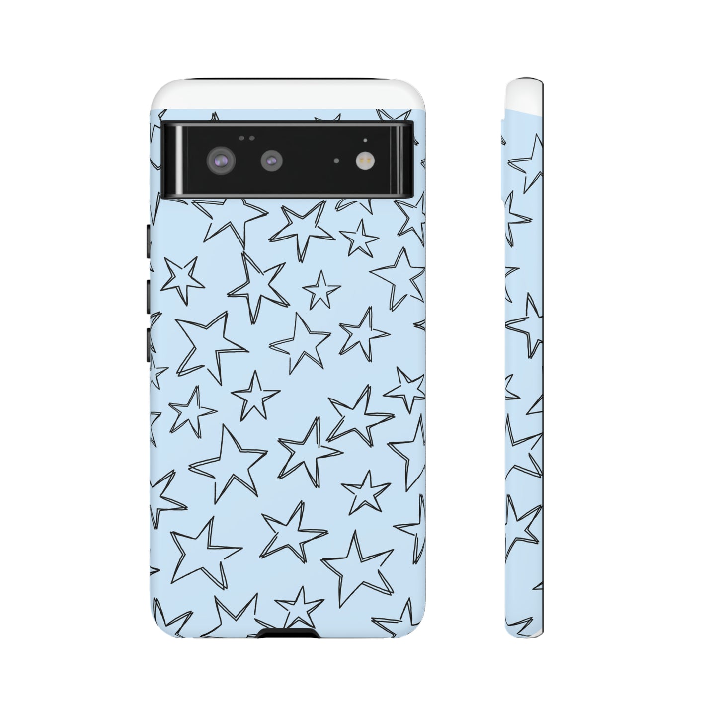 Light Blue Star Case