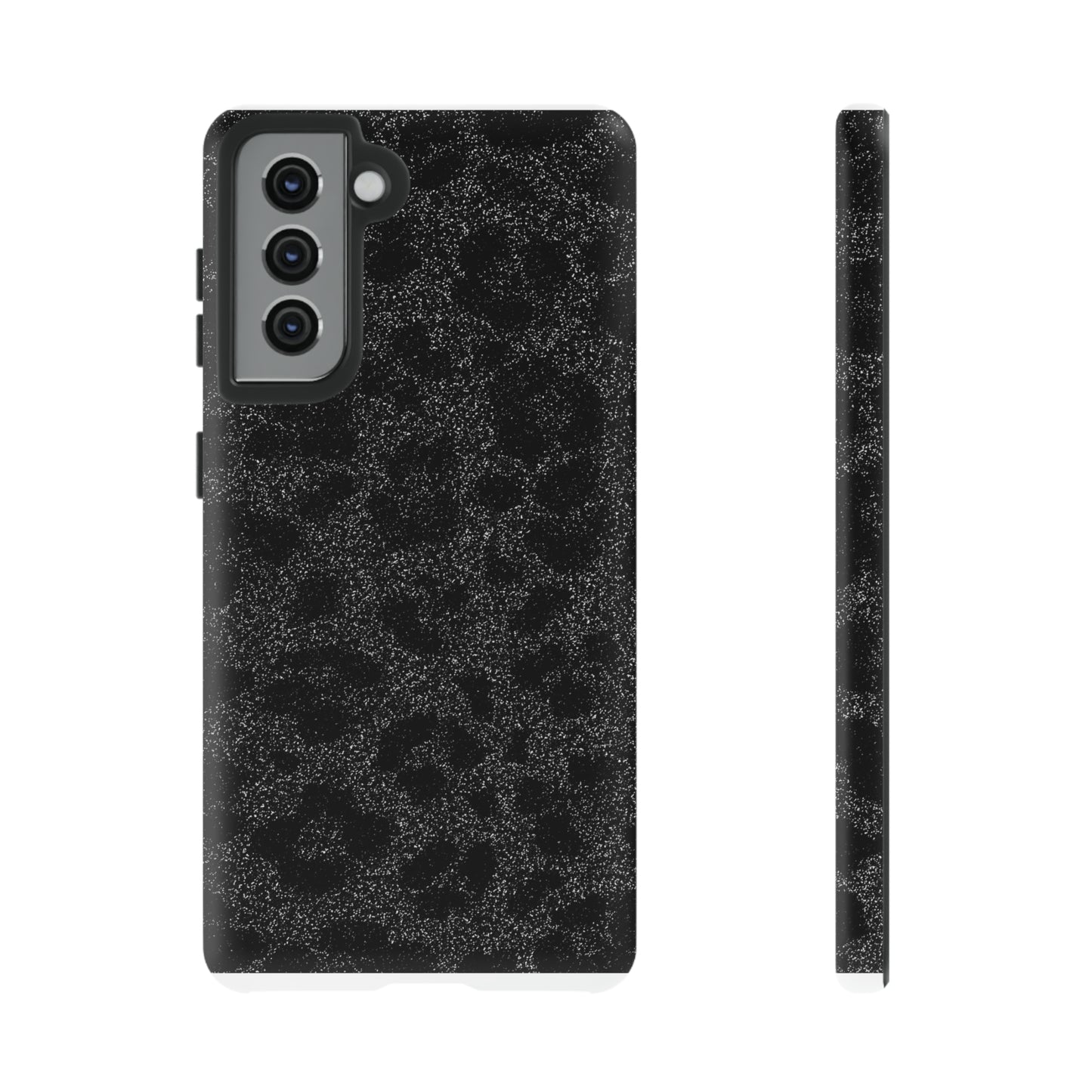 Black Leopard Print Case