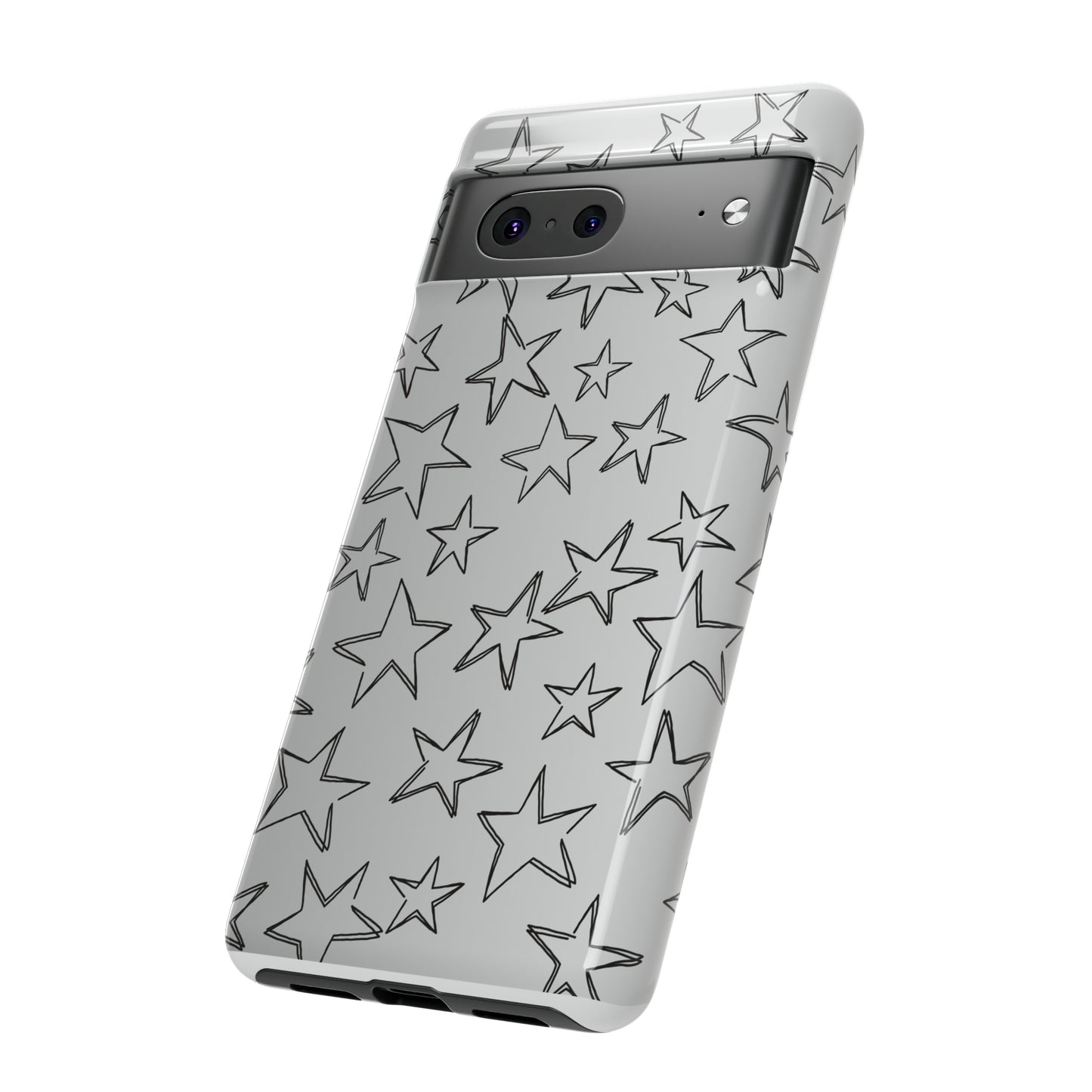 Black to White Fade Star Case