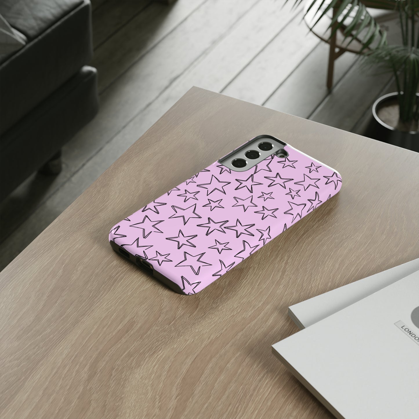 Pink/Purple Star Case