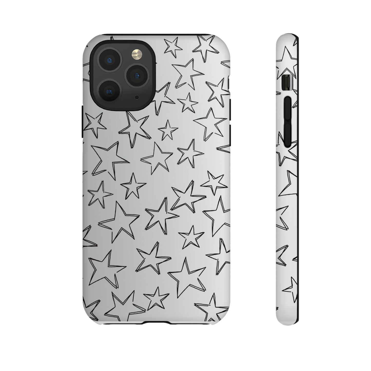 Black to White Fade Star Case