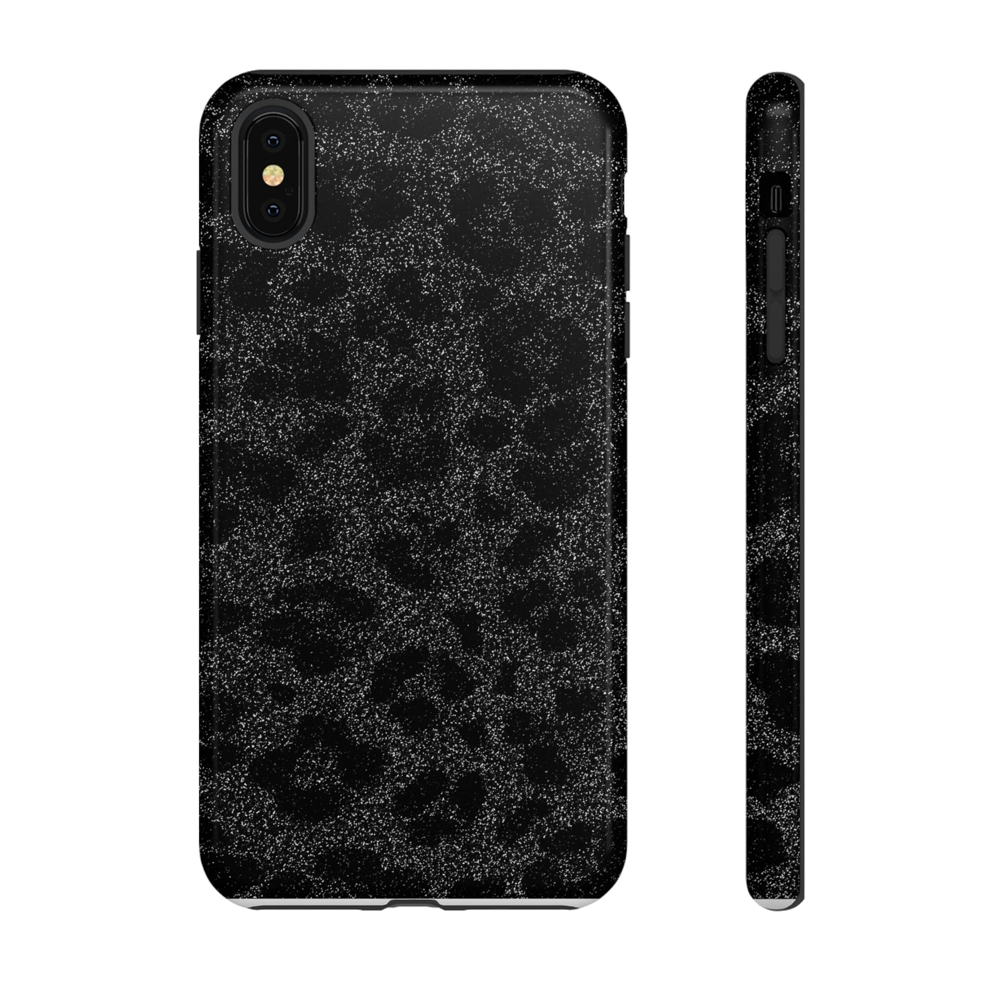 Black Leopard Print Case