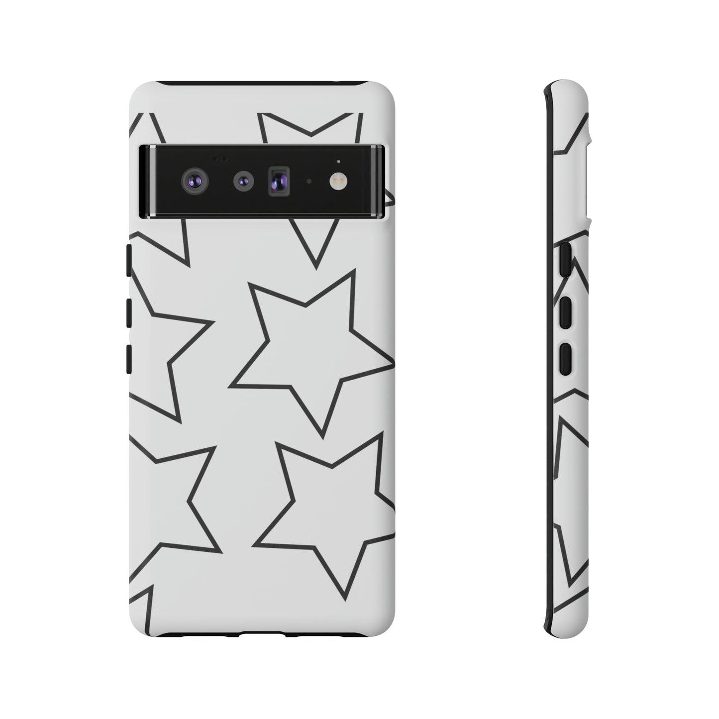 White Big Stars Case